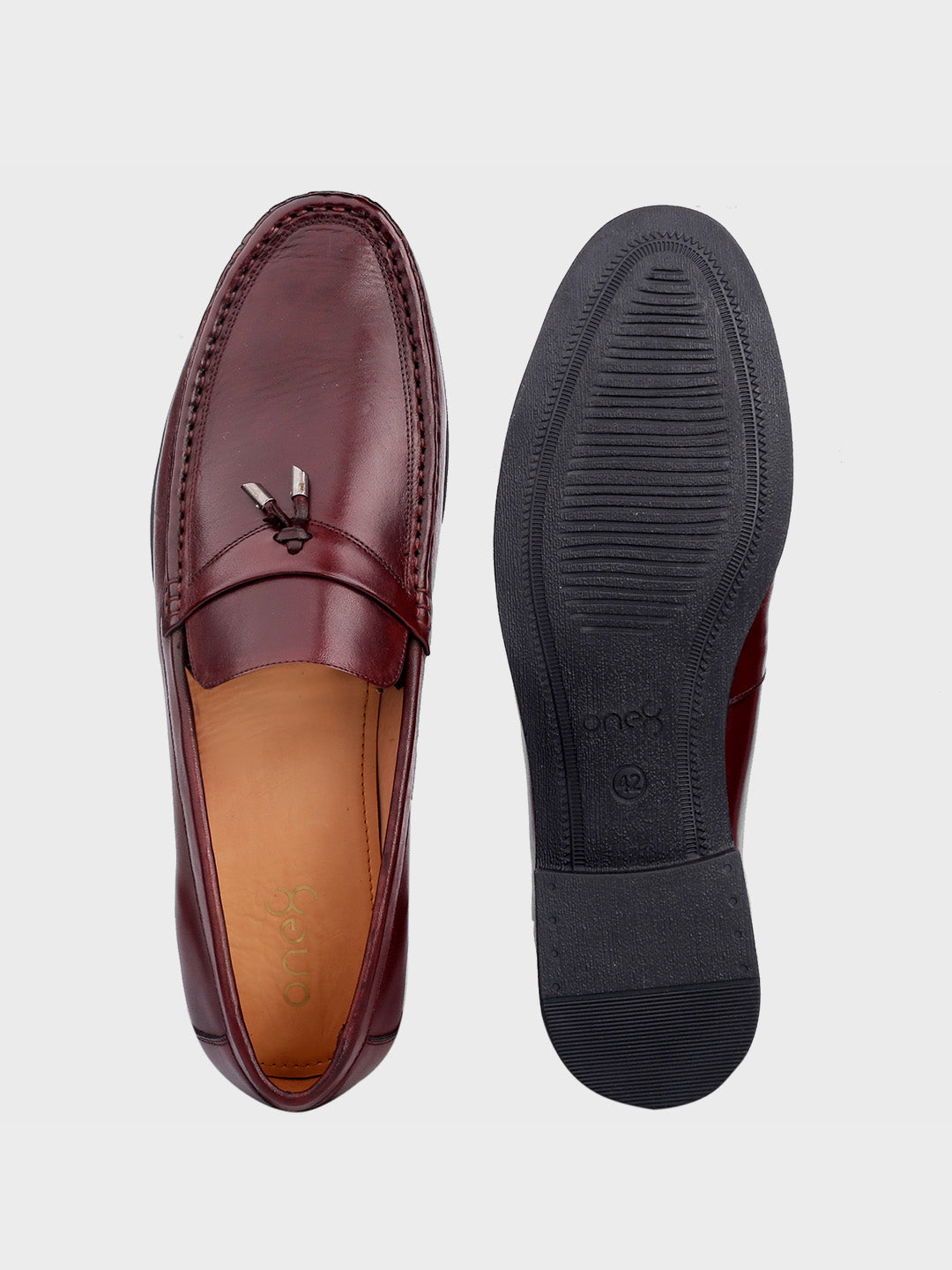 Boardo Leather Slip-On Tassel Shoes