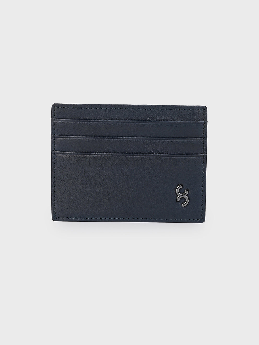 Classic Navy Horizontal Card Holder