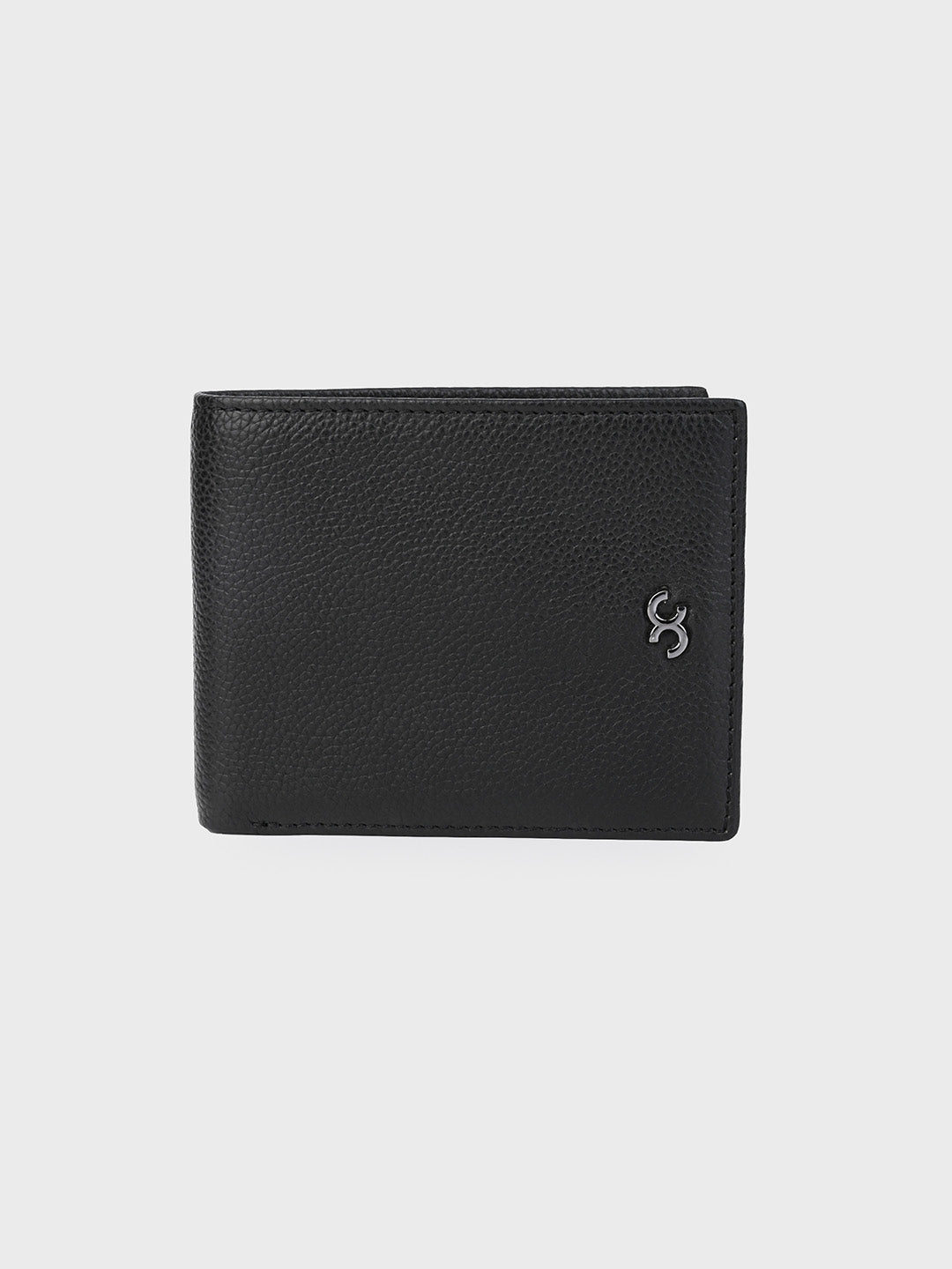 Black Minimalist Bifold Wallet