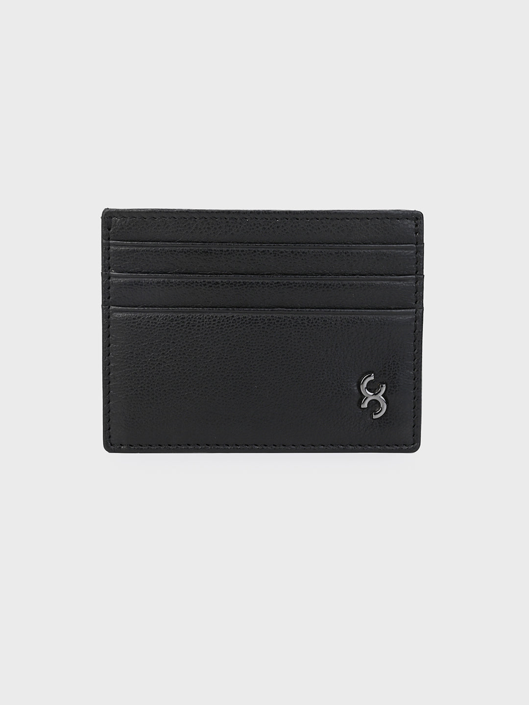 Classic Black Horizontal Card Holder