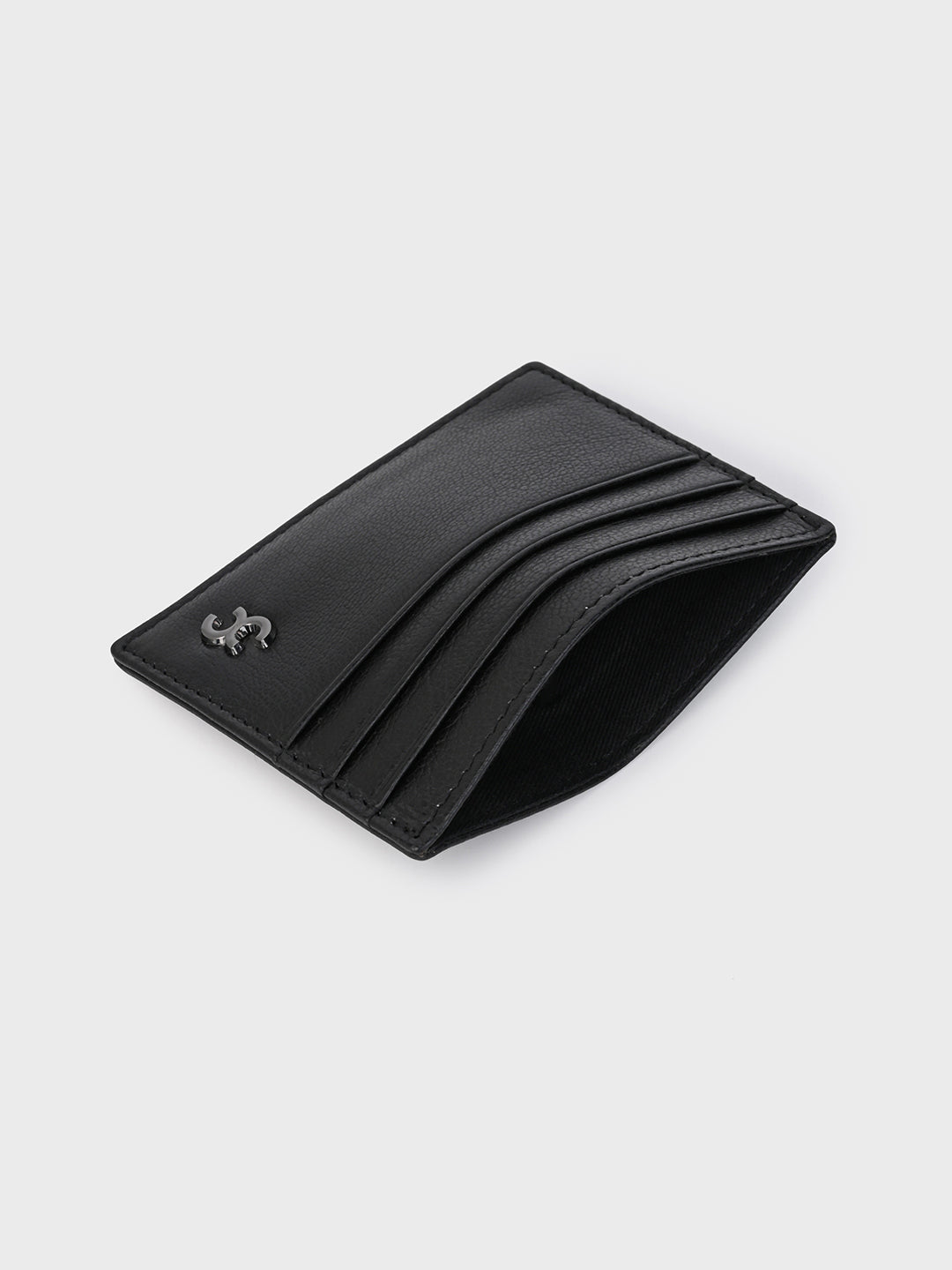 Classic Black Horizontal Card Holder