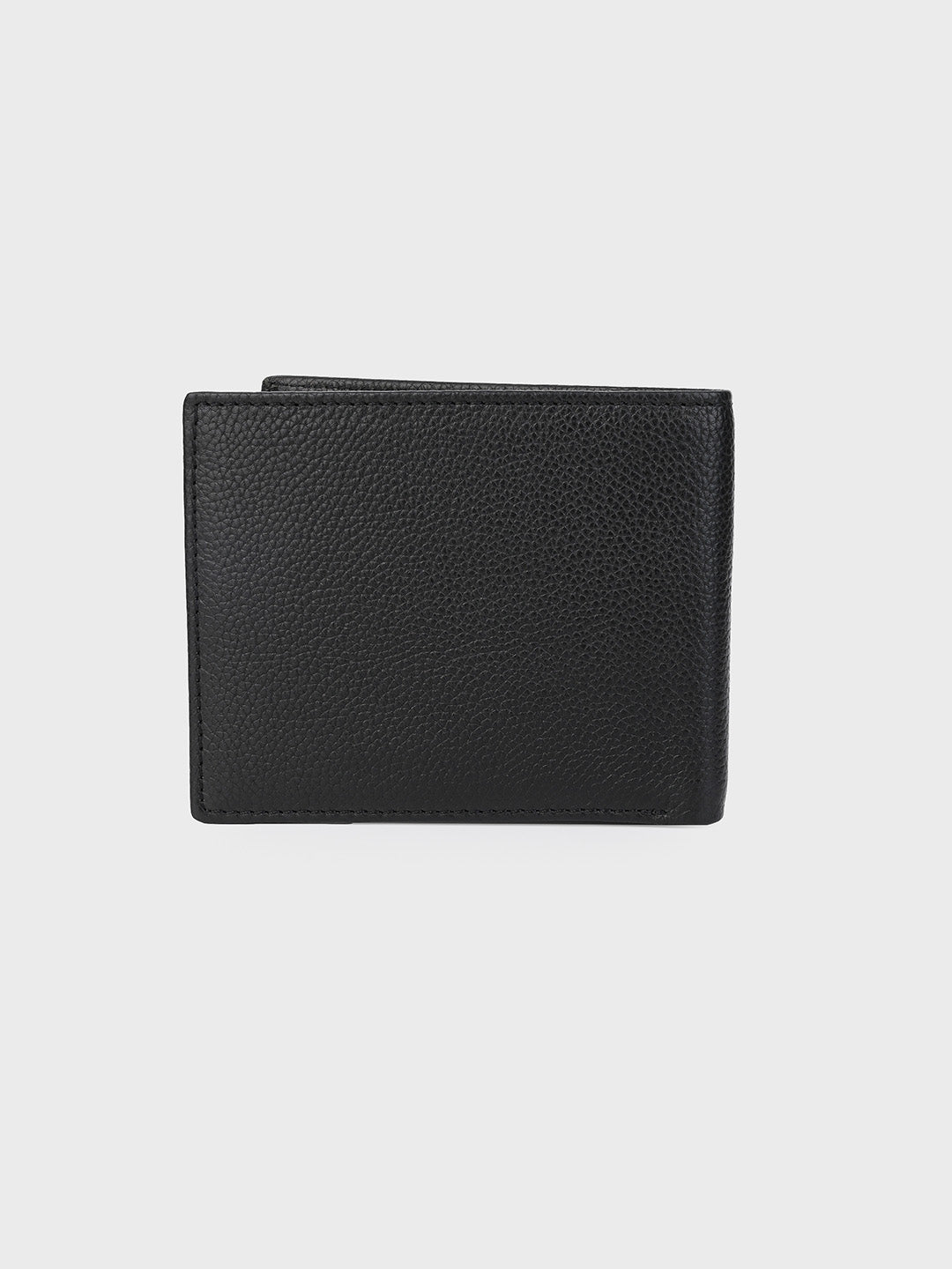 Black Minimalist Bifold Wallet