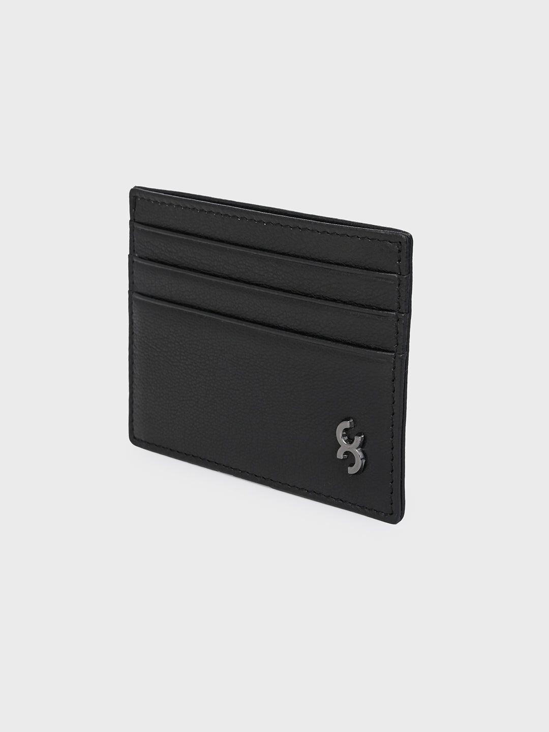 Classic Black Horizontal Card Holder