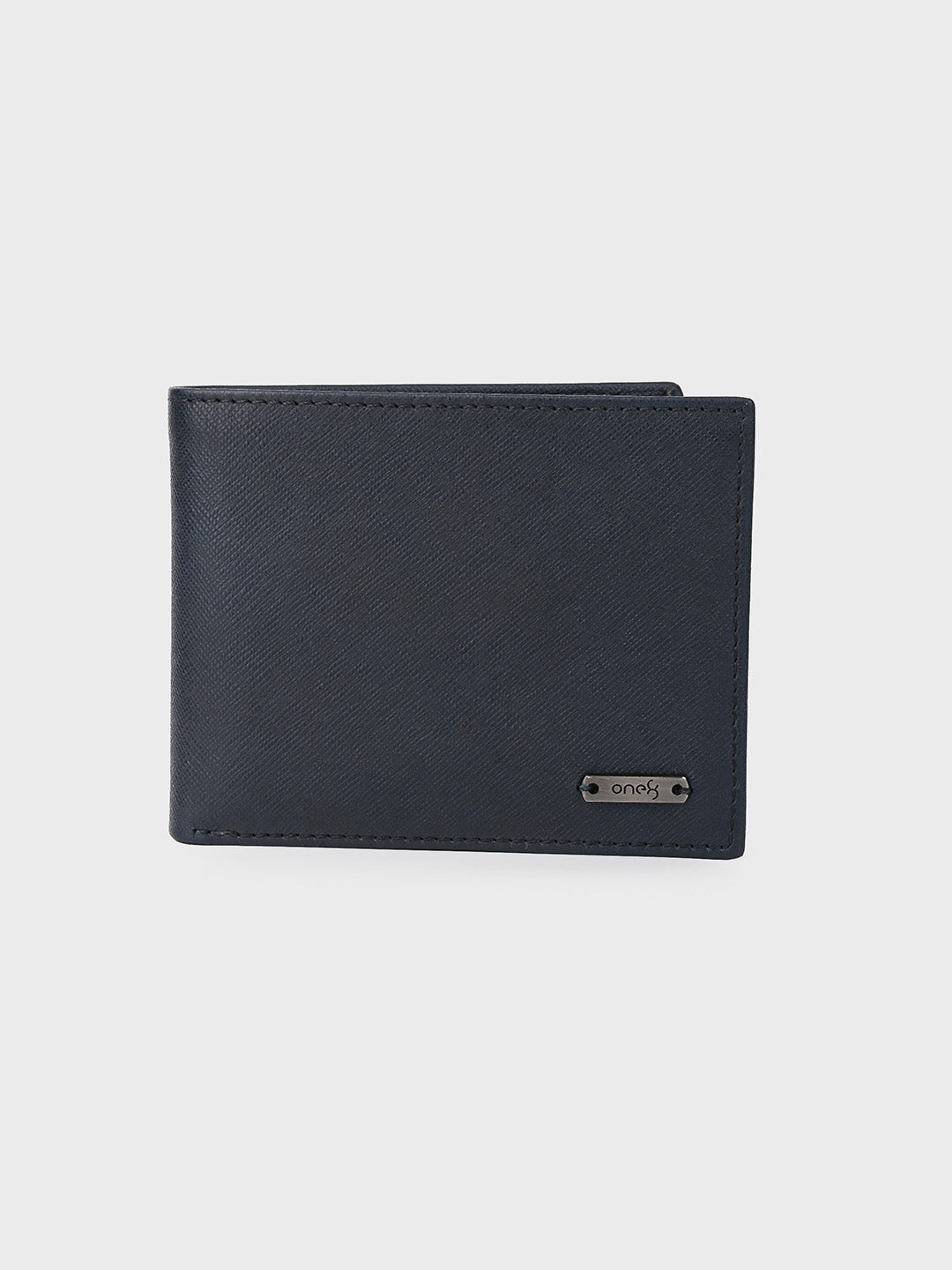 Navy Slim Bifold Wallet with Removable Card Holder