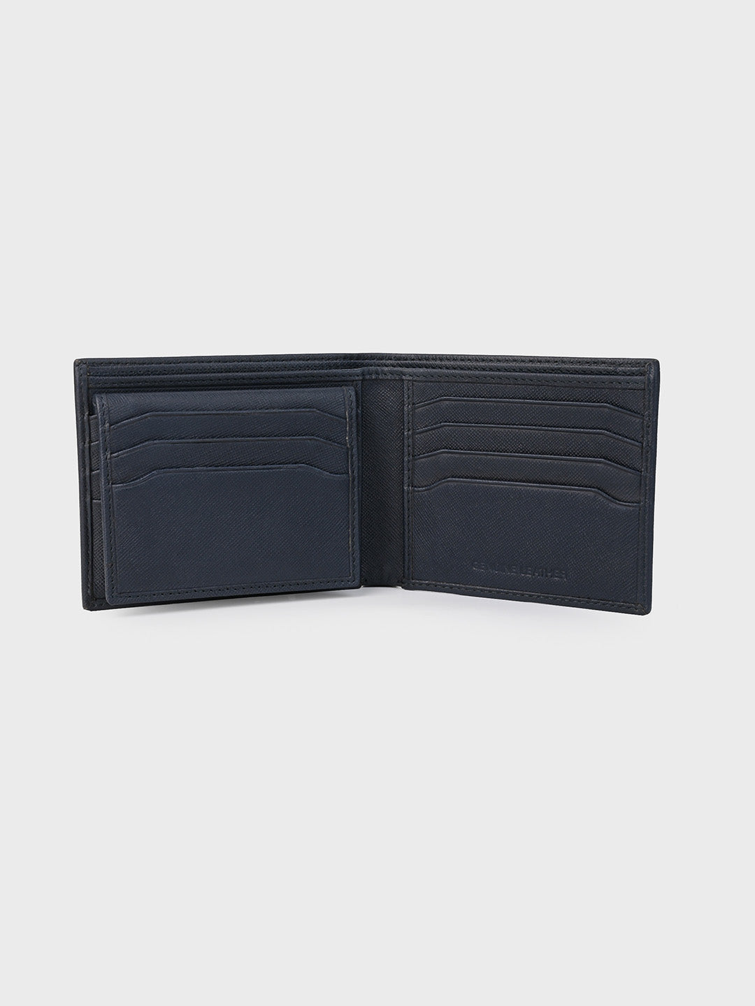 Navy Slim Bifold Wallet with Removable Card Holder