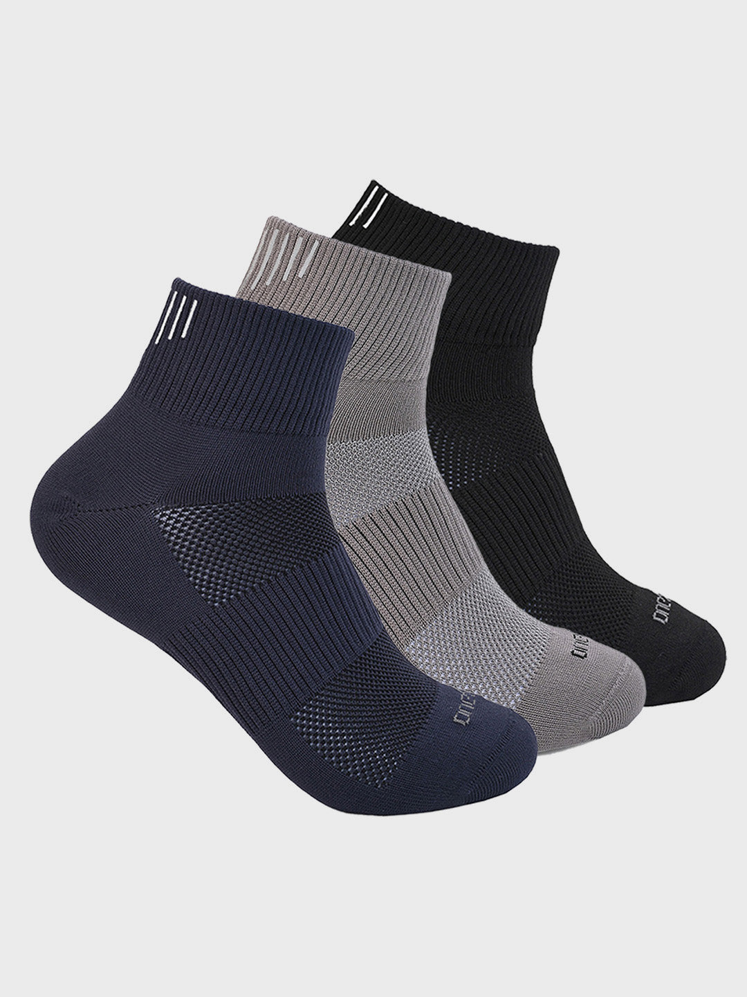 Reflective Ankle Socks (Pack of 3)