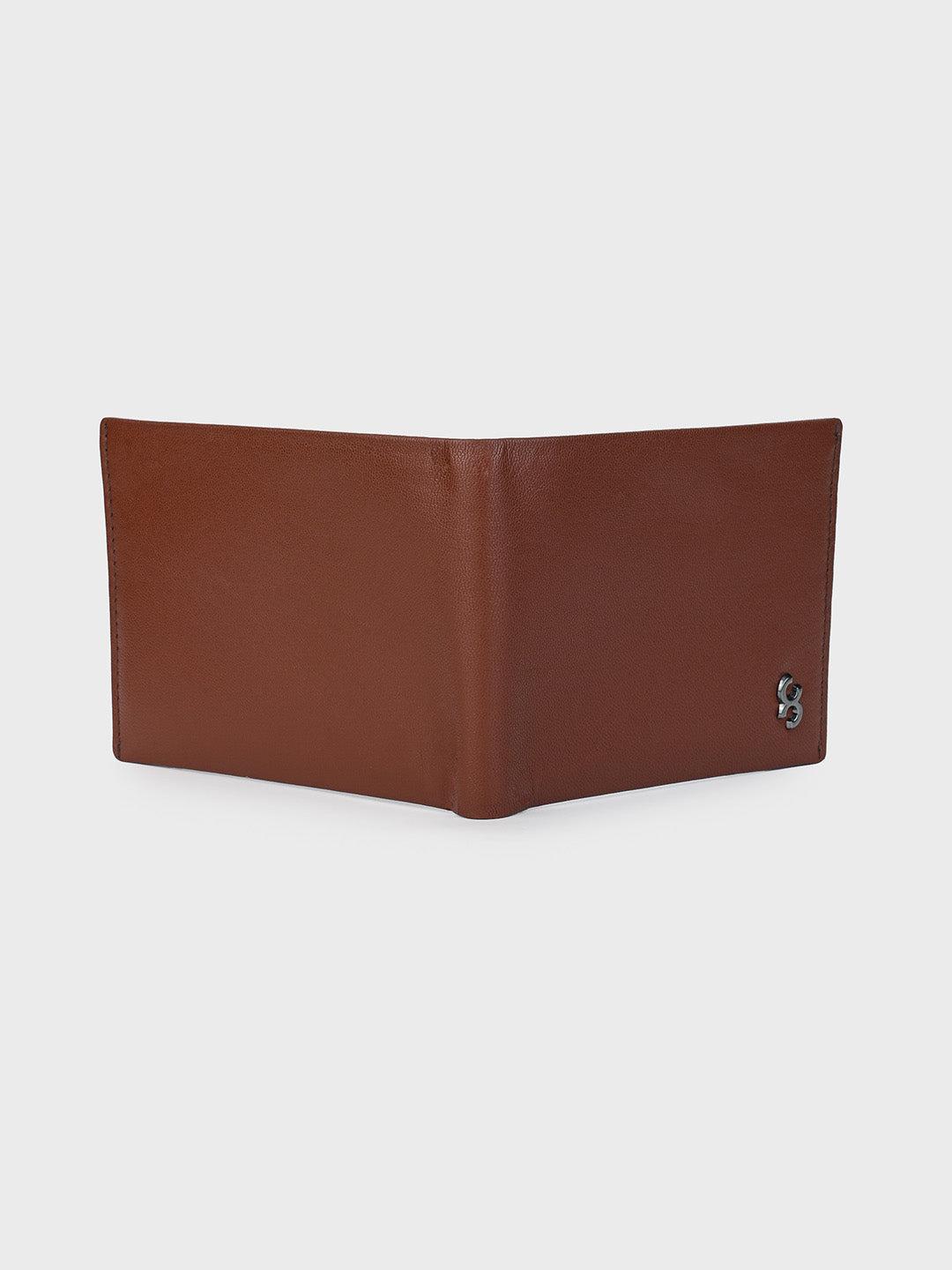 Tan Removable Card Holder Leather Wallet