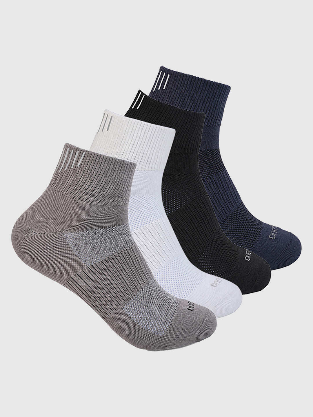 Reflective Ankle Socks (Pack of 4)