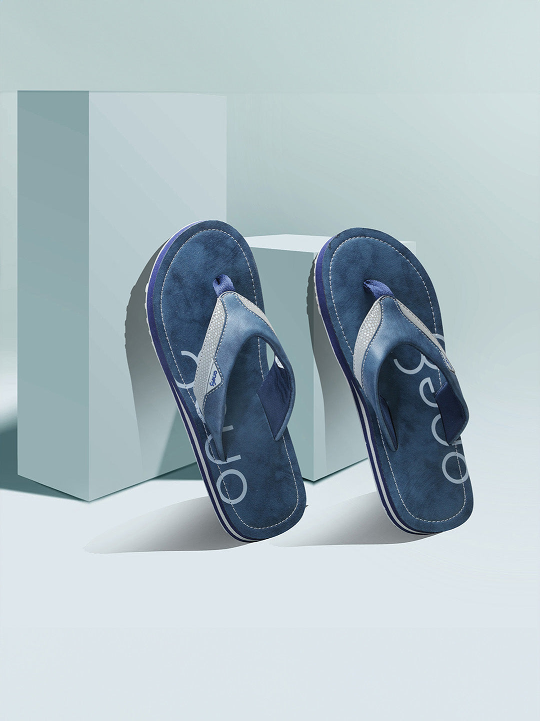 Men's Anti-Skid Rubber Sole Comfort Footbed Water-Resistant Light Weight Flip-Flops