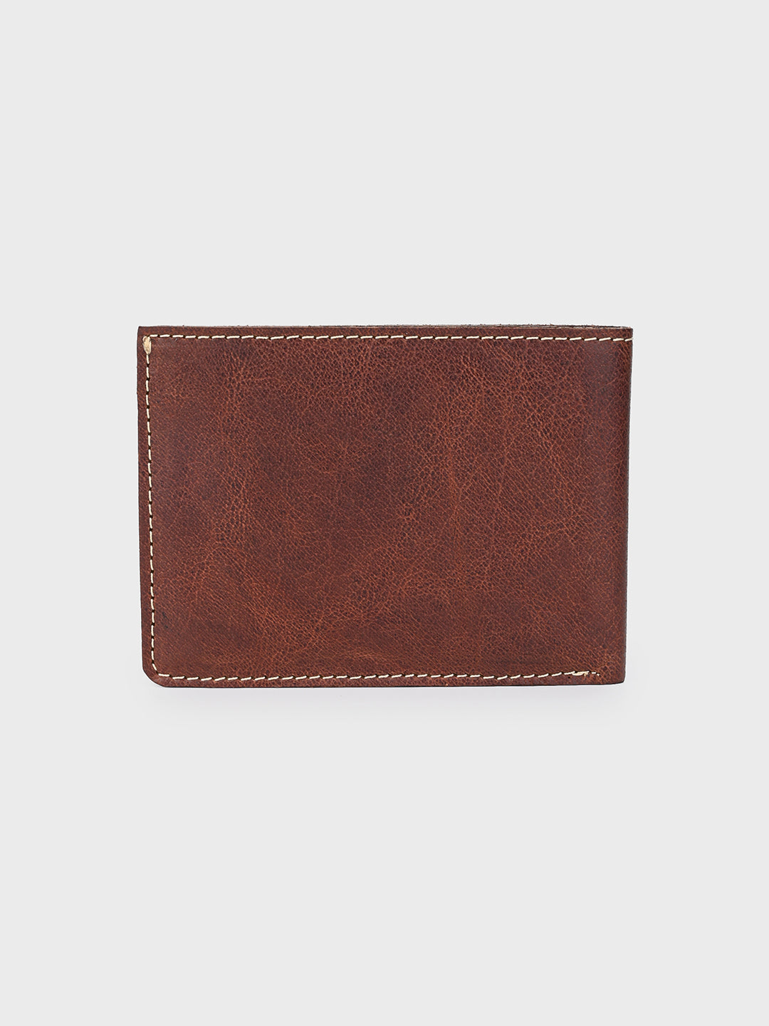 Brown Embossed Bifold Wallet