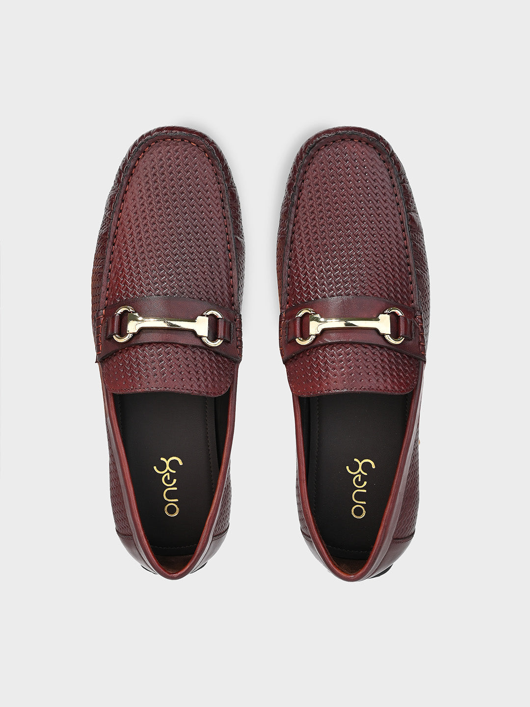Men's Brown Leather Slip-On Loafers