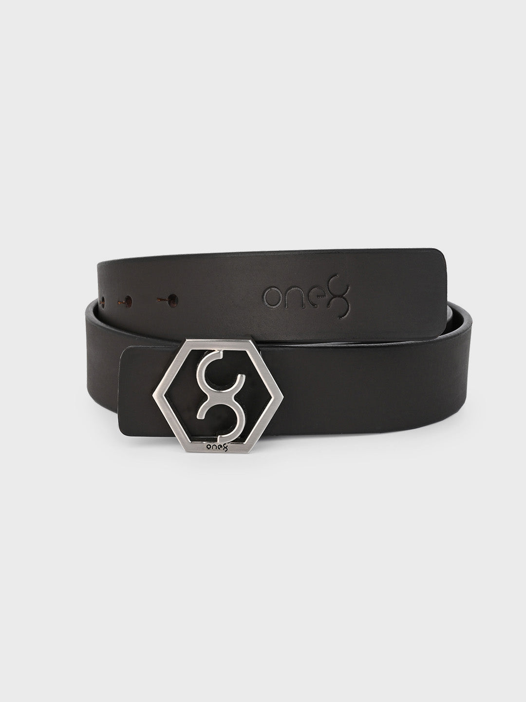 Matt Brown Signature Hexagon Buckle Belt