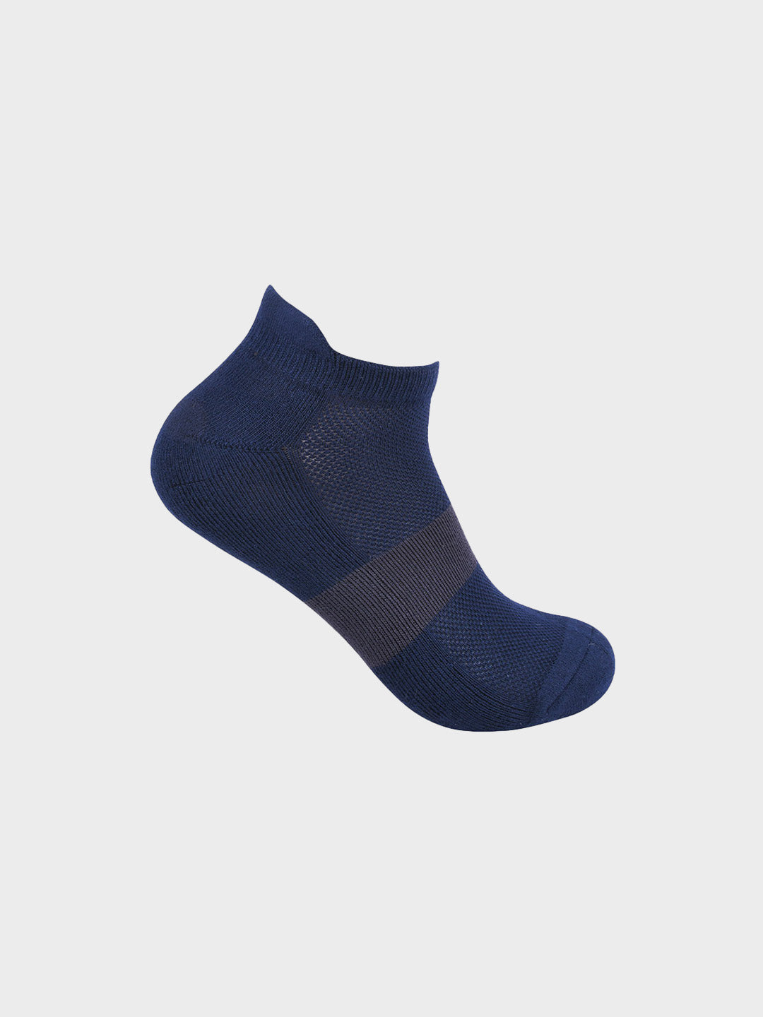 Mesh Panel Bamboo Cotton Low Ankle Socks