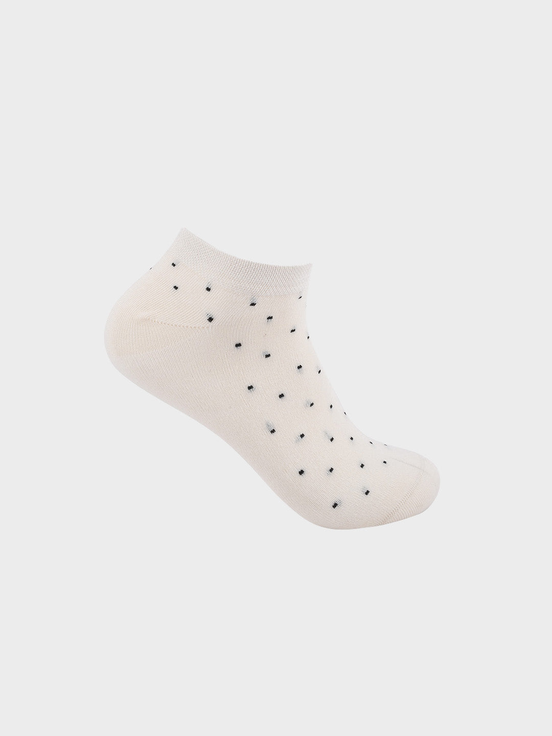 Dotted Bamboo Low Ankle Socks (Pack of 5)