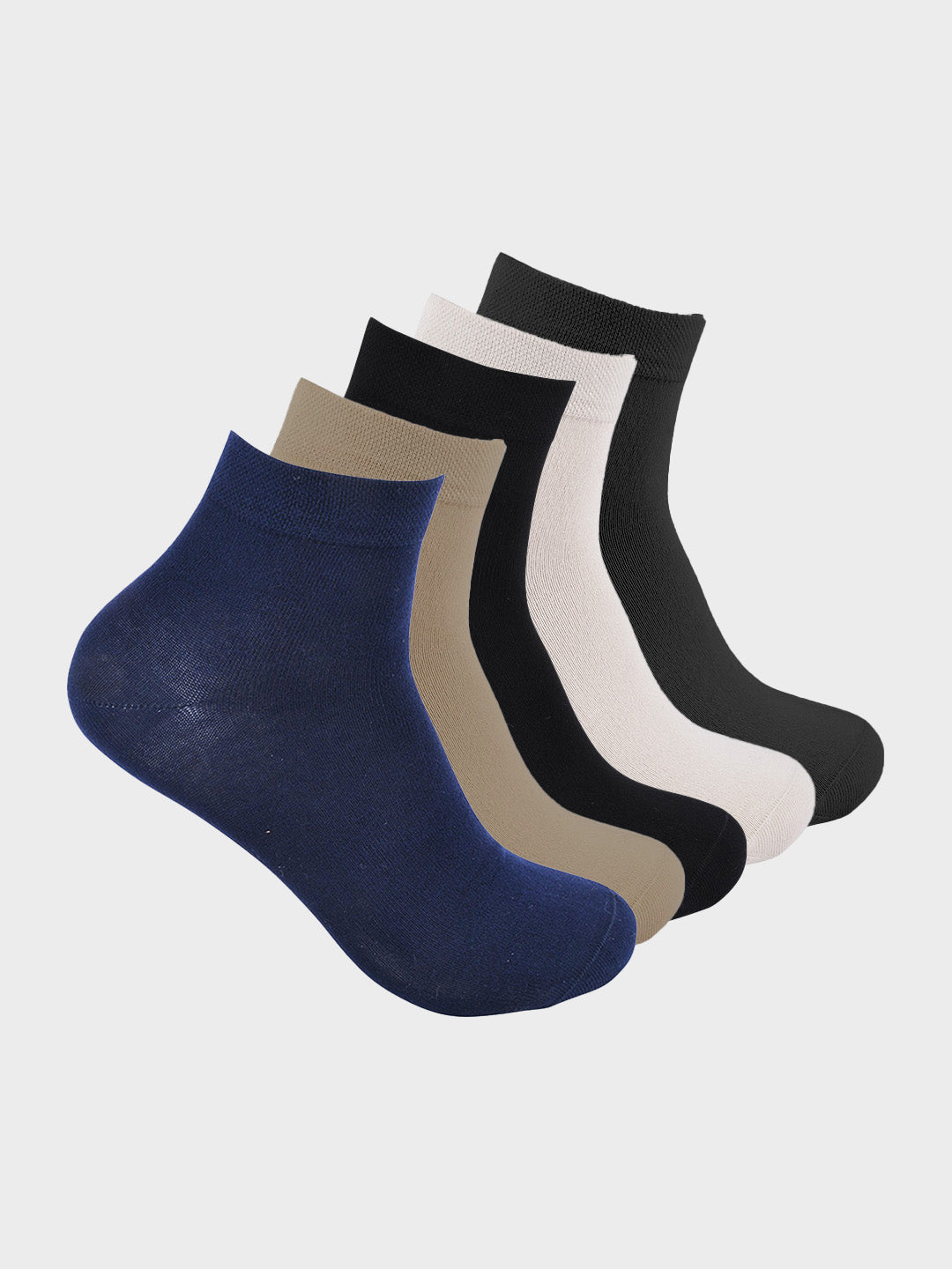 Classic Bamboo Ankle Socks (Pack of 5)