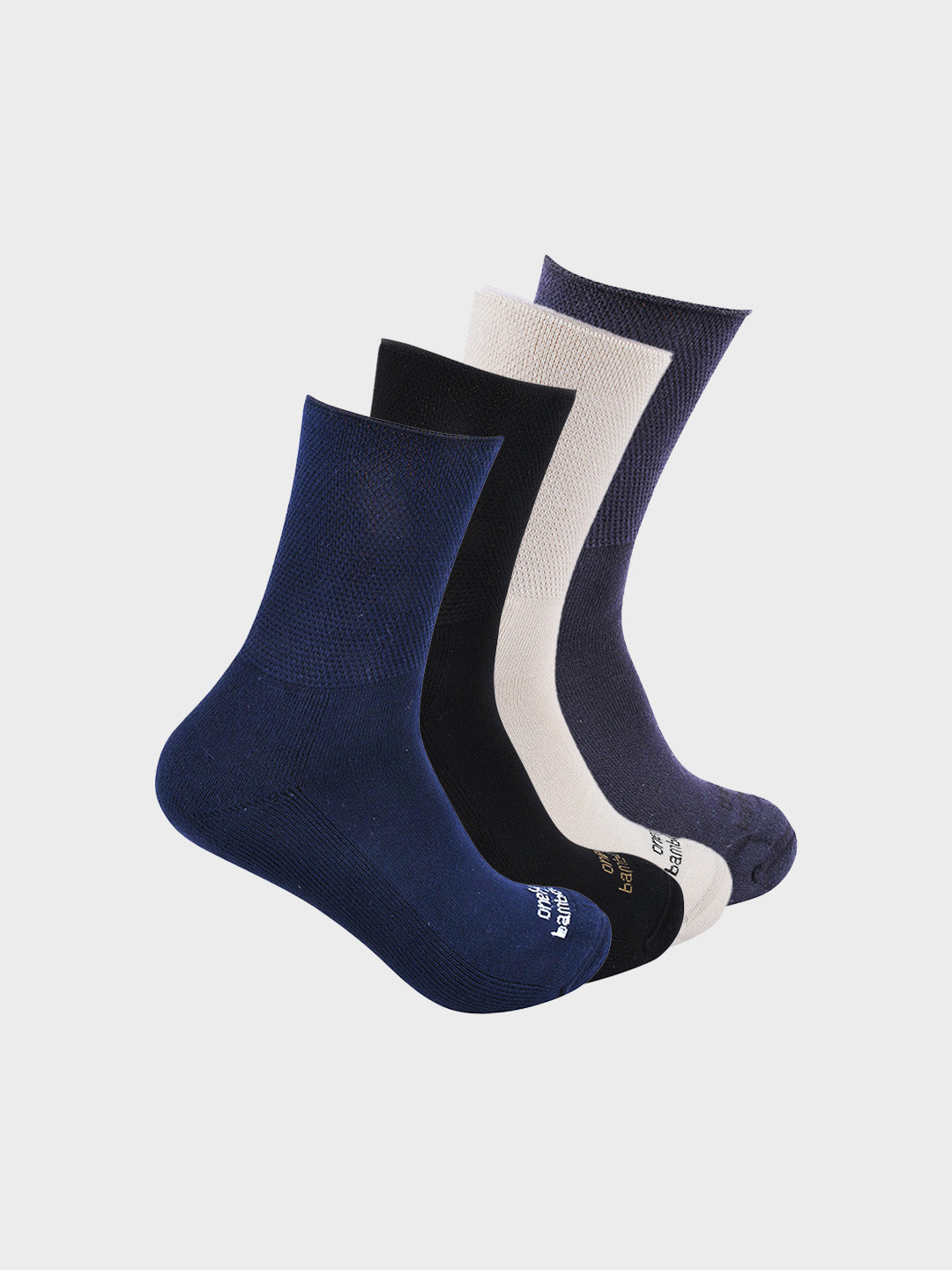 Bamboo Crew Socks (Pack of 4)