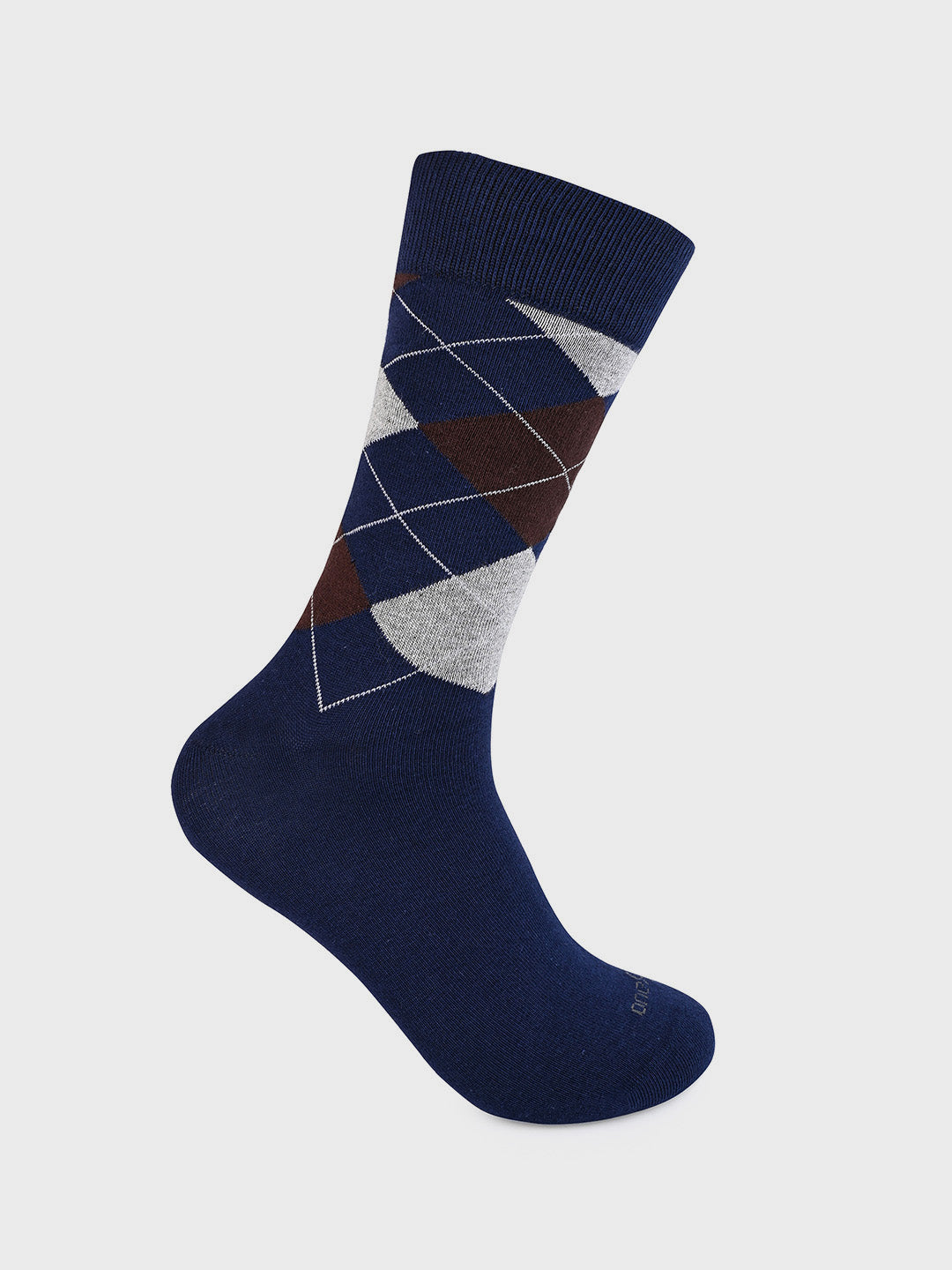 Classic Argyle Crew Socks (Pack of 3)