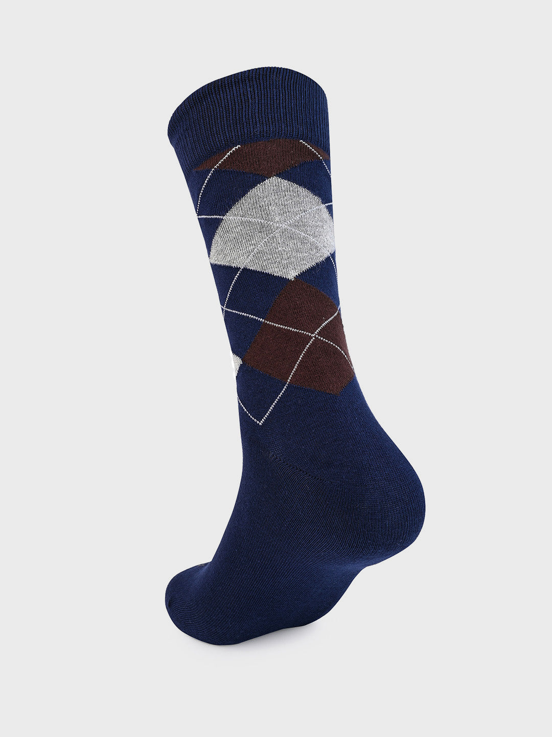 Classic Argyle Crew Socks (Pack of 3)