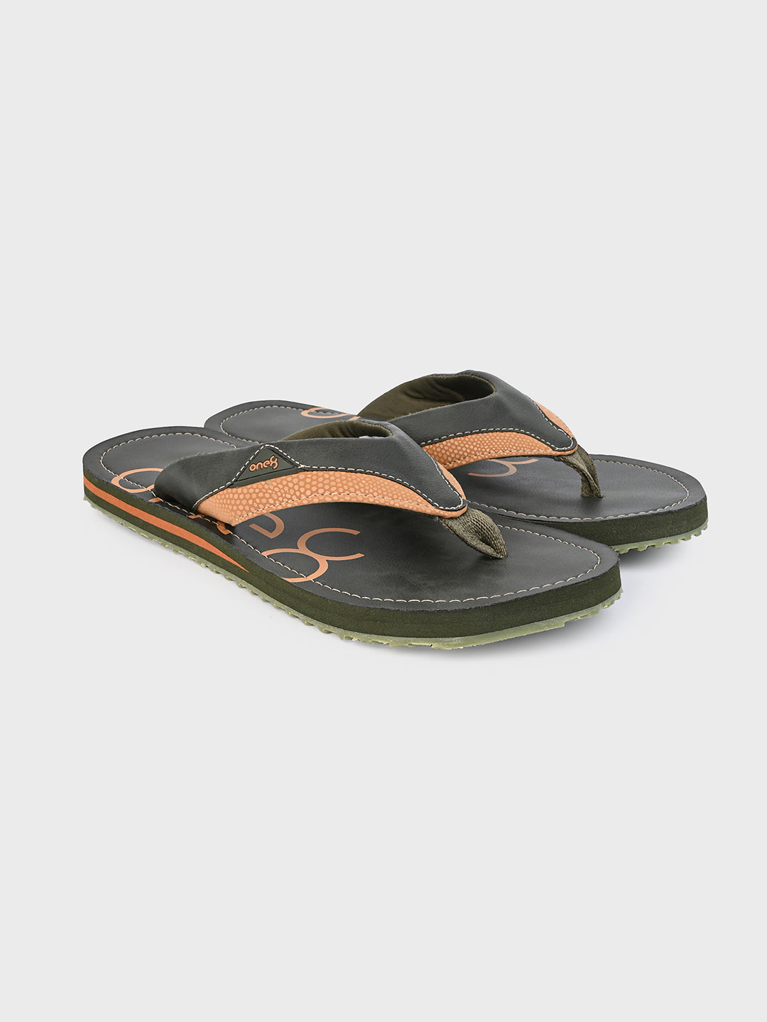 Men's Anti-Skid Rubber Sole Comfort Footbed Water-Resistant Light Weight Flip-Flops