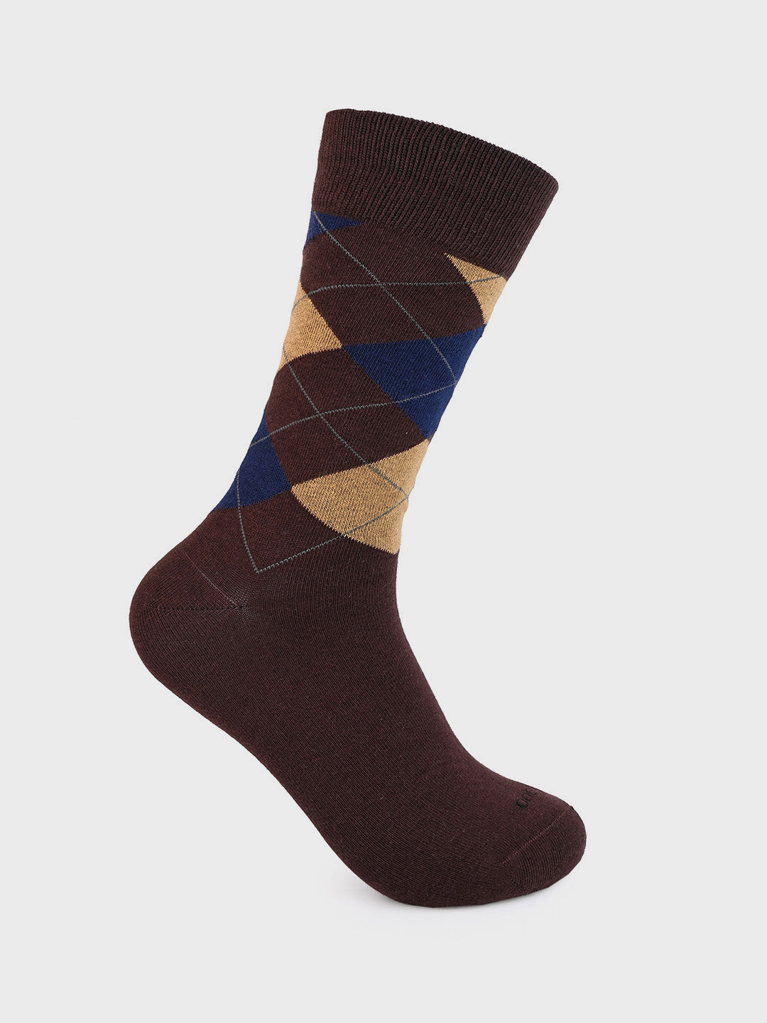 Classic Argyle Crew Socks (Pack of 3)