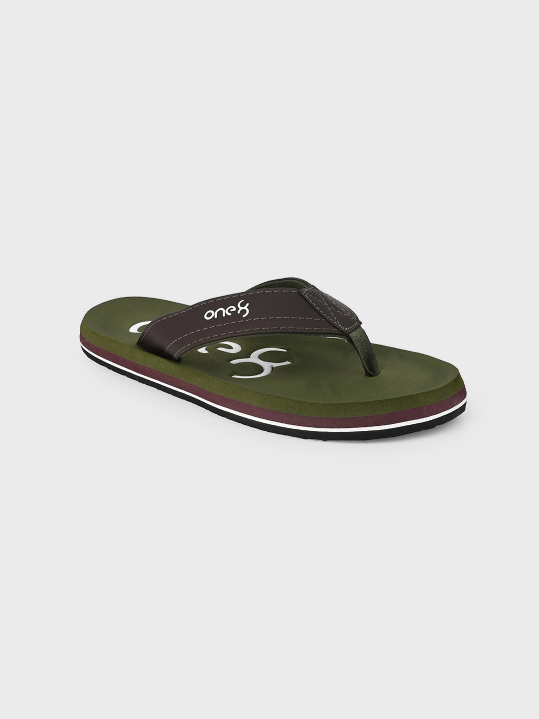 Premium Comfort Flip-Flops in Olive