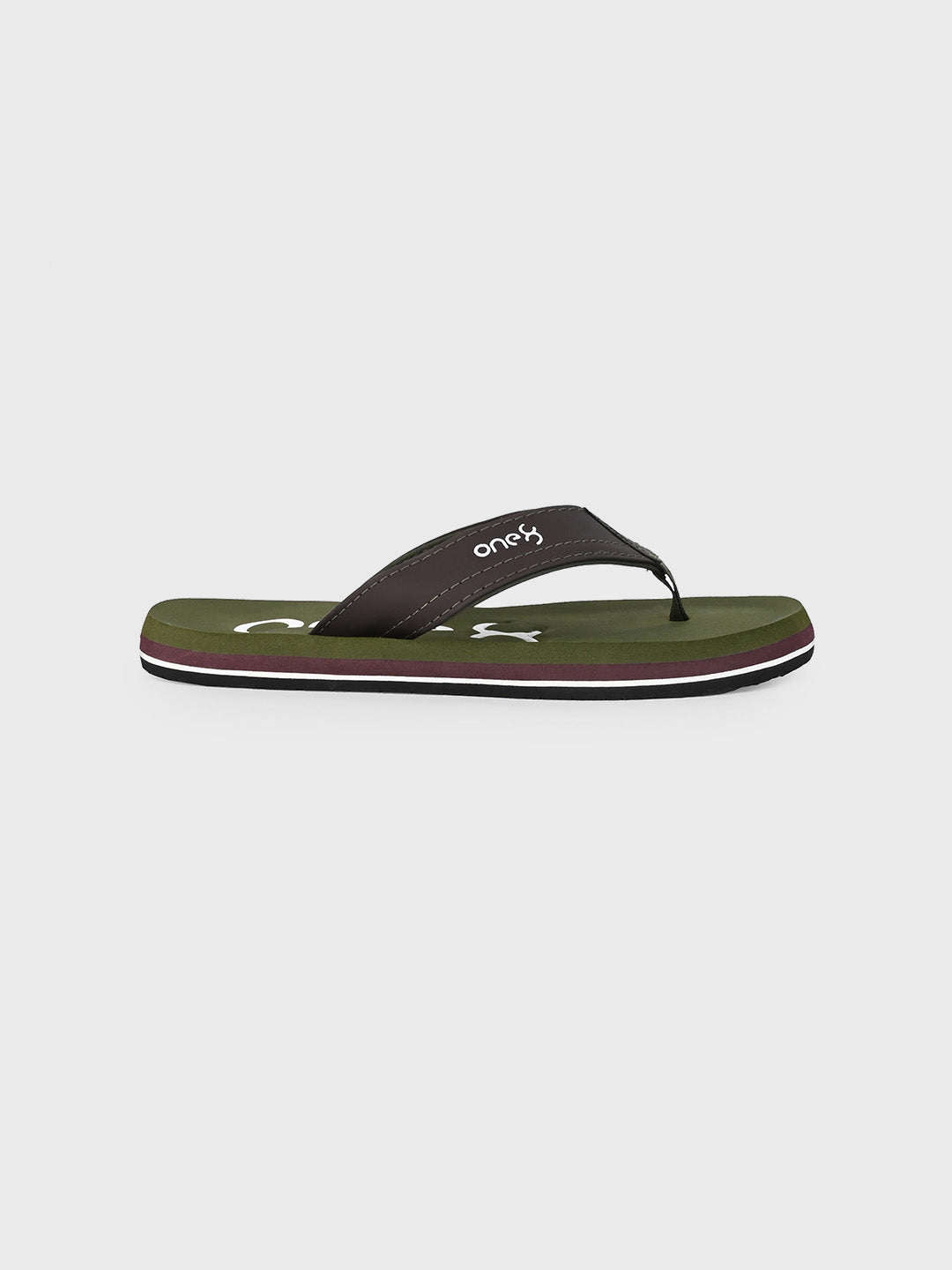 Premium Comfort Flip-Flops in Olive