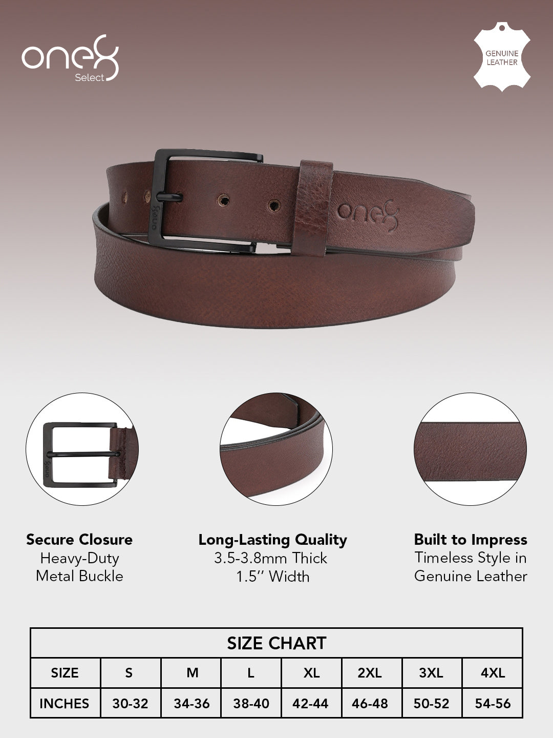 Semi-Formal Belts