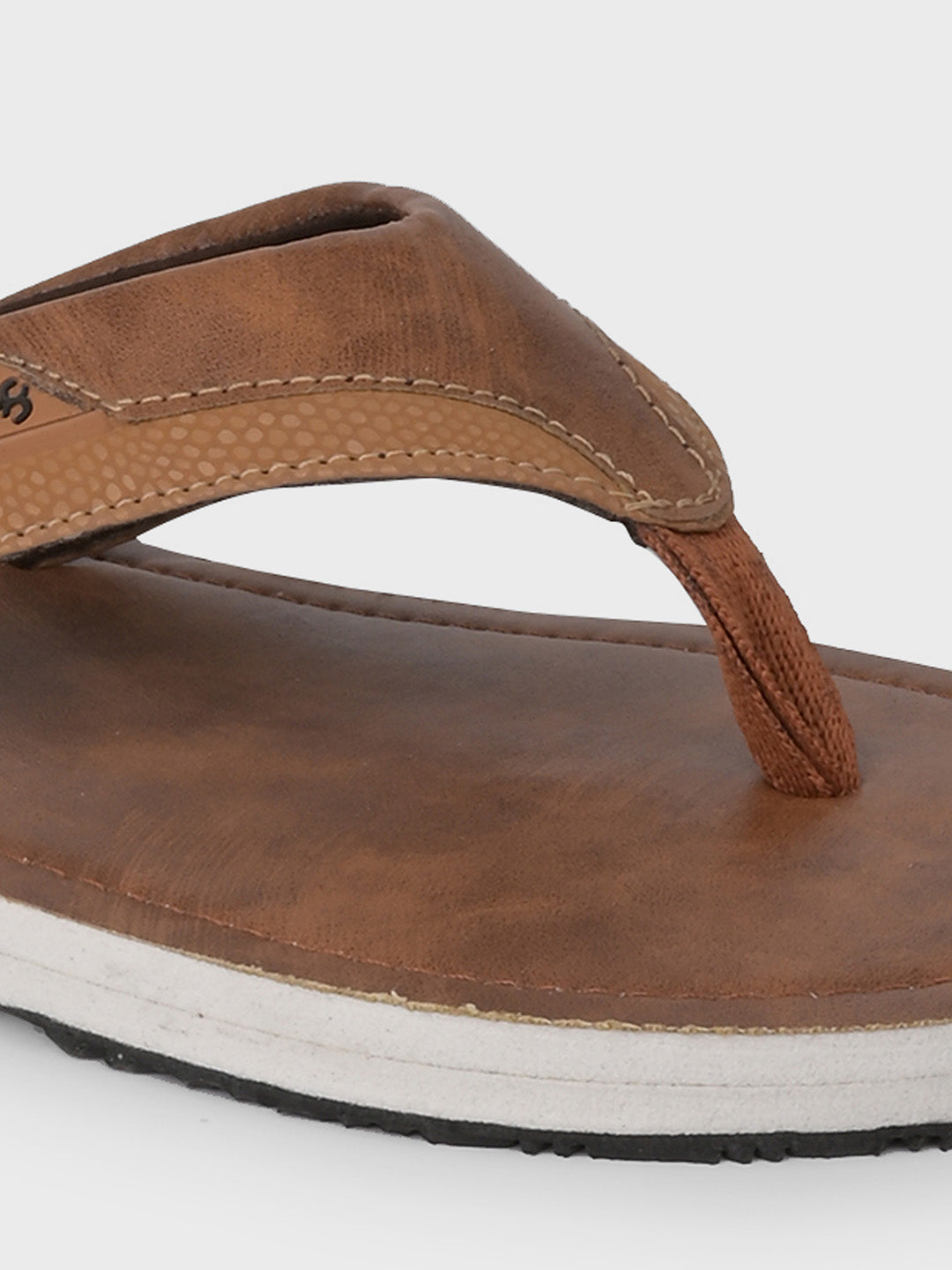 Bounce-Back Comfort Slides in Brown