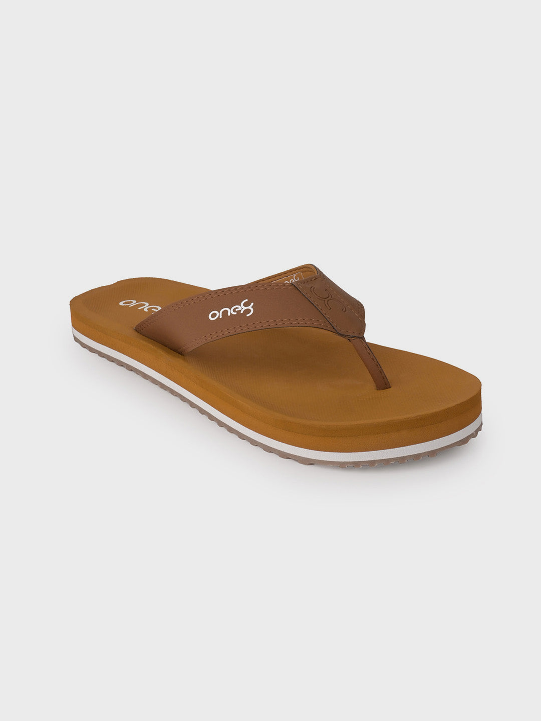 Men's Light-Weight Anti-Skid Bounce Back Mid-Sole Comfortable All Day Wear Slip-ons Slippers/Chappals/Flip-Flops