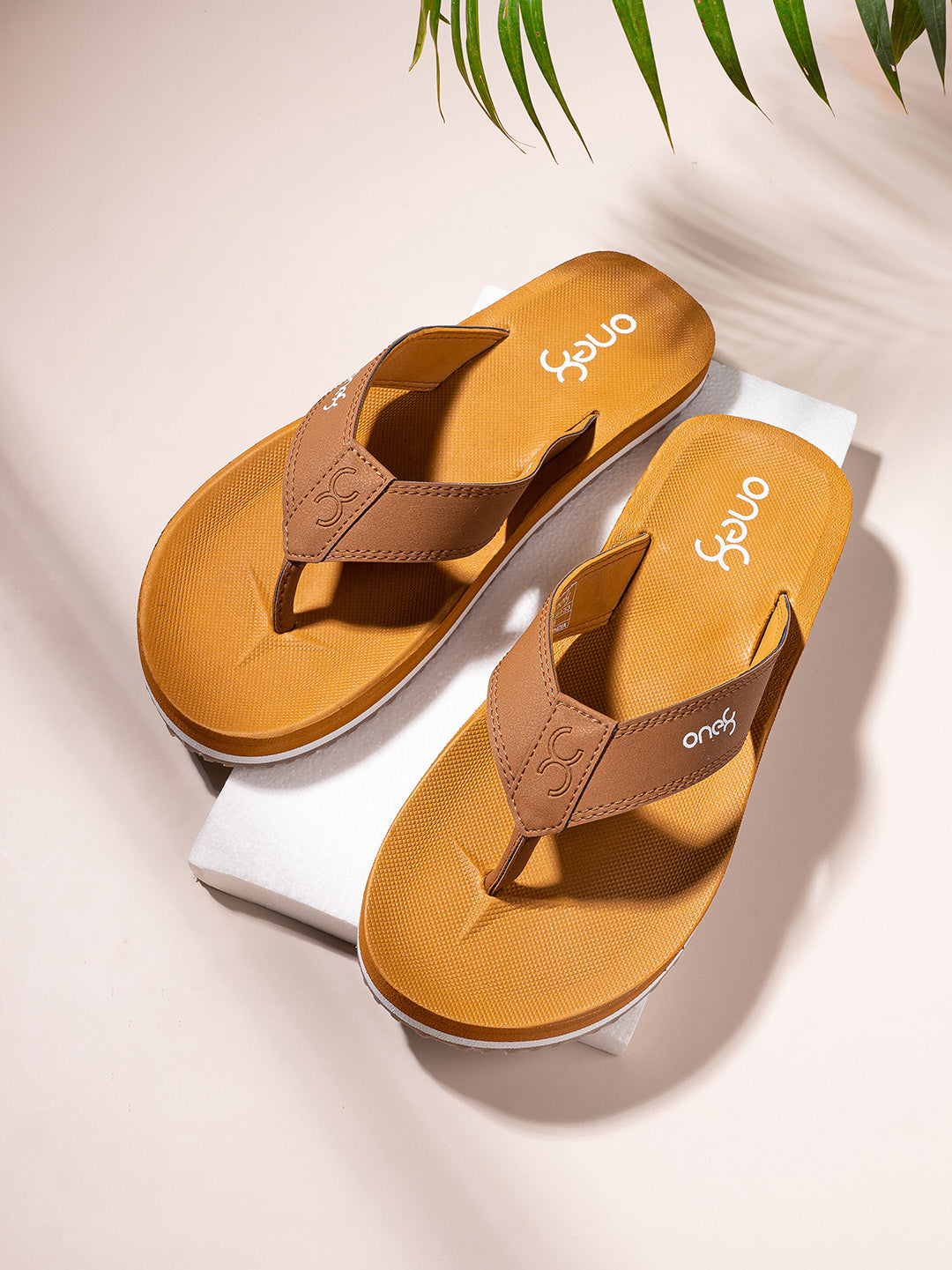Men's Light-Weight Anti-Skid Bounce Back Mid-Sole Comfortable All Day Wear Slip-ons Slippers/Chappals/Flip-Flops