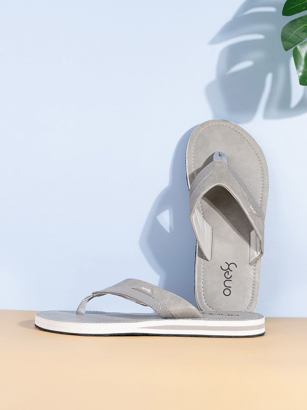 Bounce-Back Comfort Slides In grey