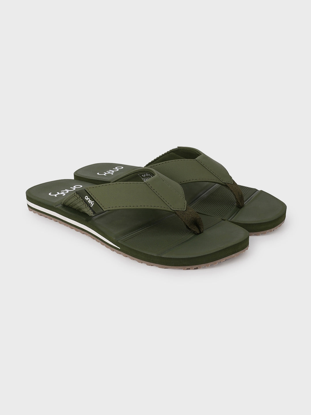 Men's Light-Weight Anti-Skid Bounce Back Mid-Sole Comfortable All Day Wear Slip-ons Slippers/Chappals/Flip-Flops