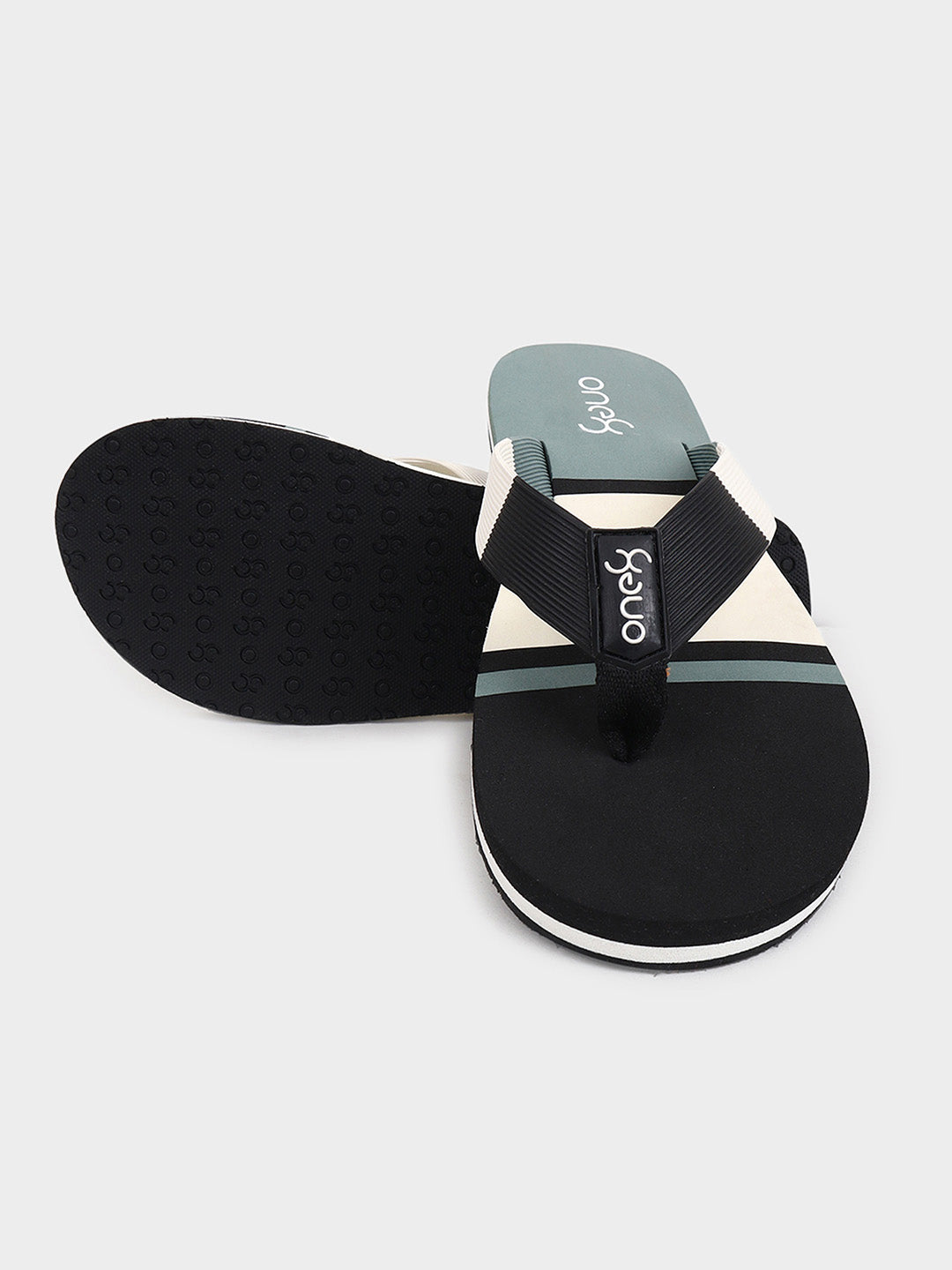 Men's Anti-Skid Rubber Sole Comfort Footbed Water-Resistant Light Weight Flip-Flops