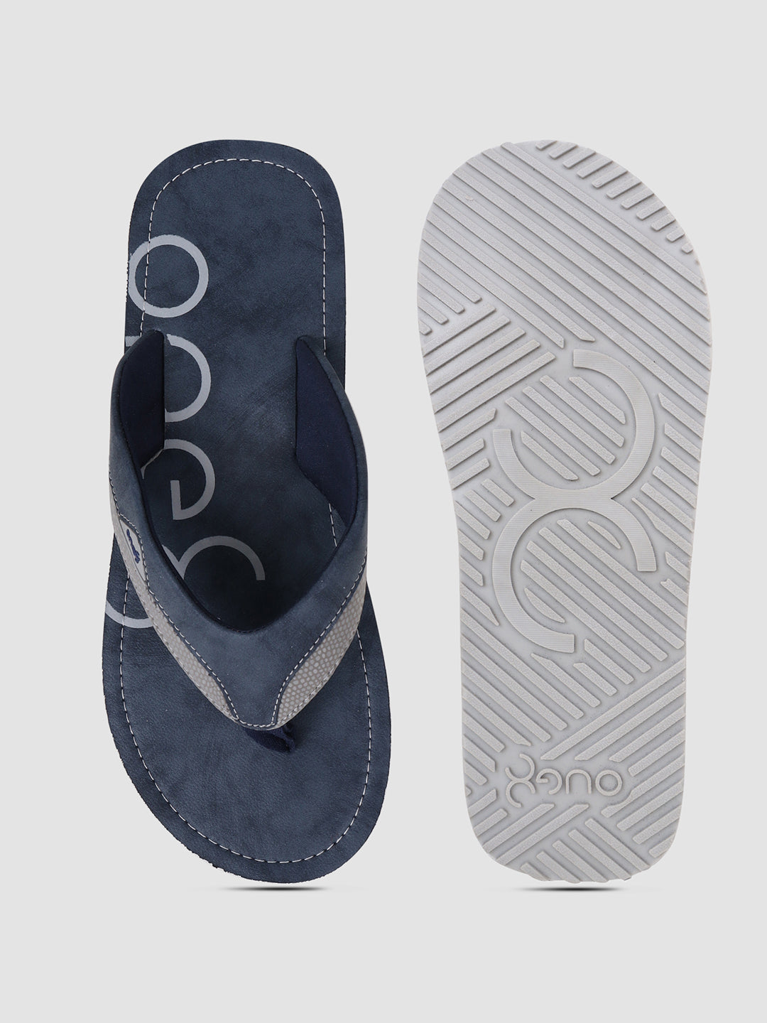 Men's Anti-Skid Rubber Sole Comfort Footbed Water-Resistant Light Weight Flip-Flops