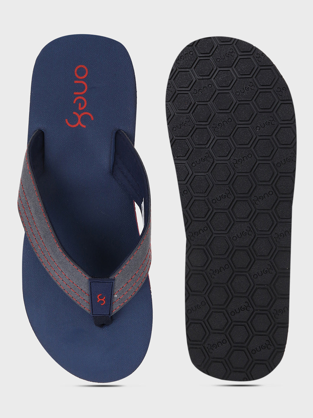 Men's Anti-Skid Rubber Sole Comfort Footbed Water-Resistant Light Weight Flip-Flops