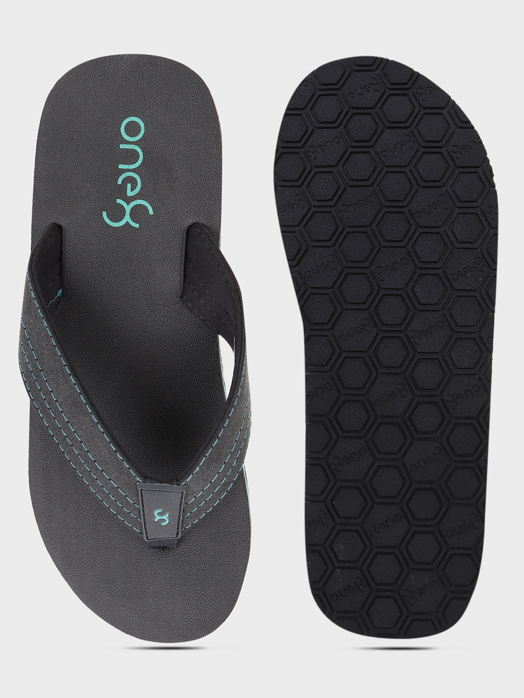 Men's Anti-Skid Rubber Sole Comfort Footbed Water-Resistant Light Weight Flip-Flops