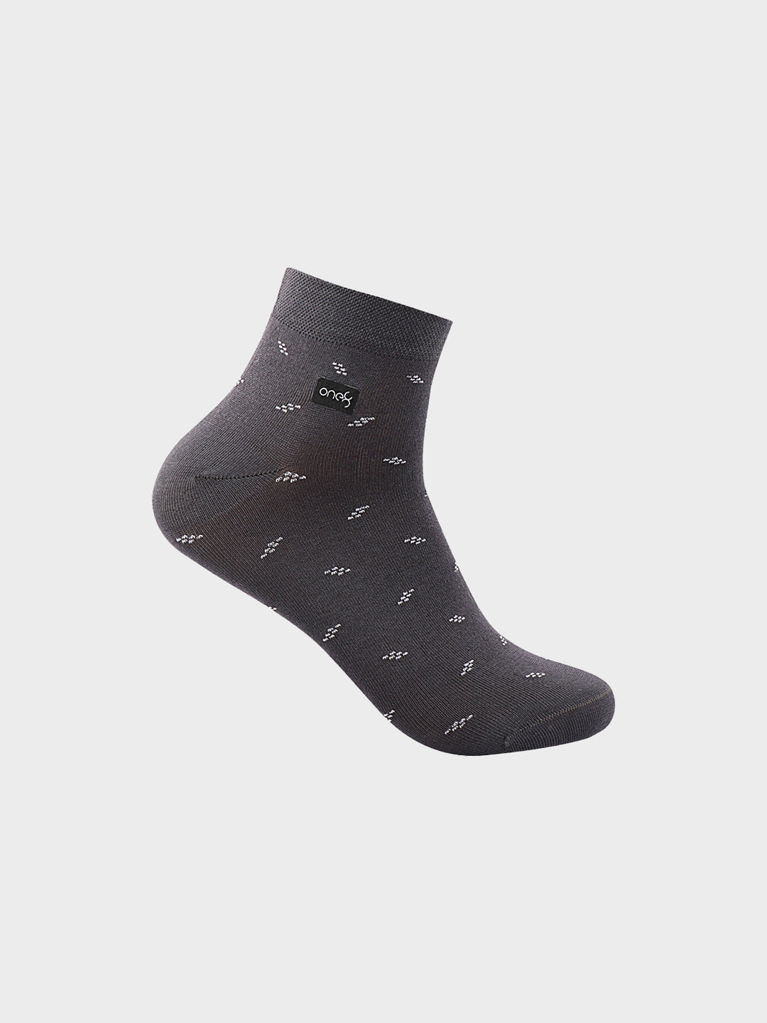 Mercerized Patterned Ankle Socks (Any 3)