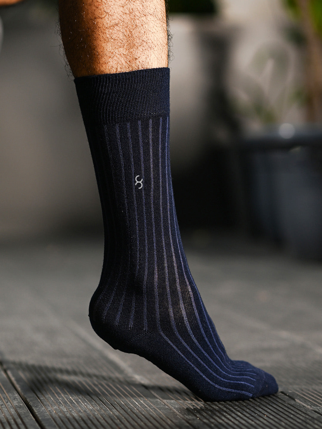 Premium Mercerized Cotton Socks for Men with Comfort Grip And N9 Mositure Wicking Anti-Bacterial Anti-Odour Treatment