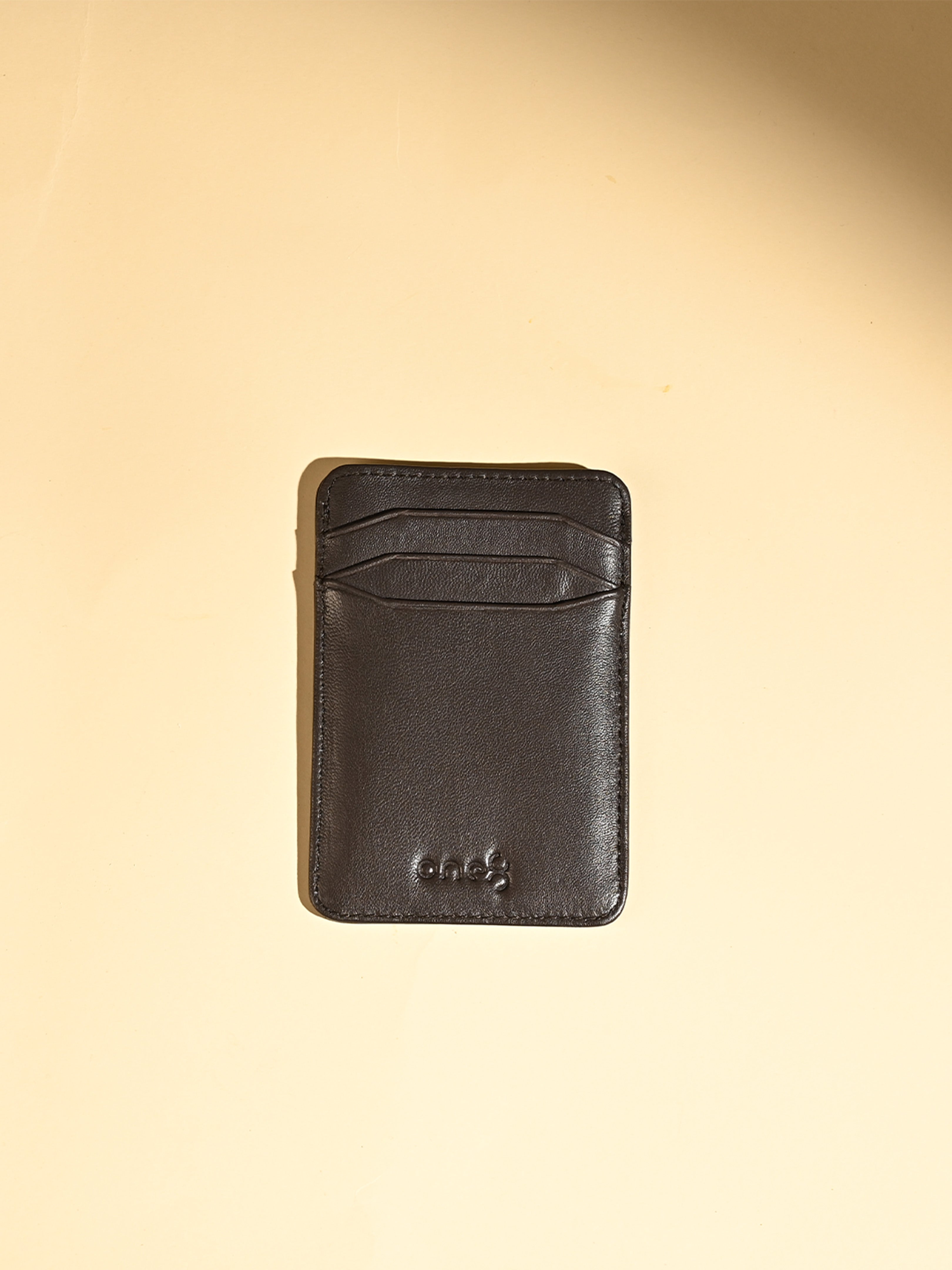 Brown Vertical Card Holder