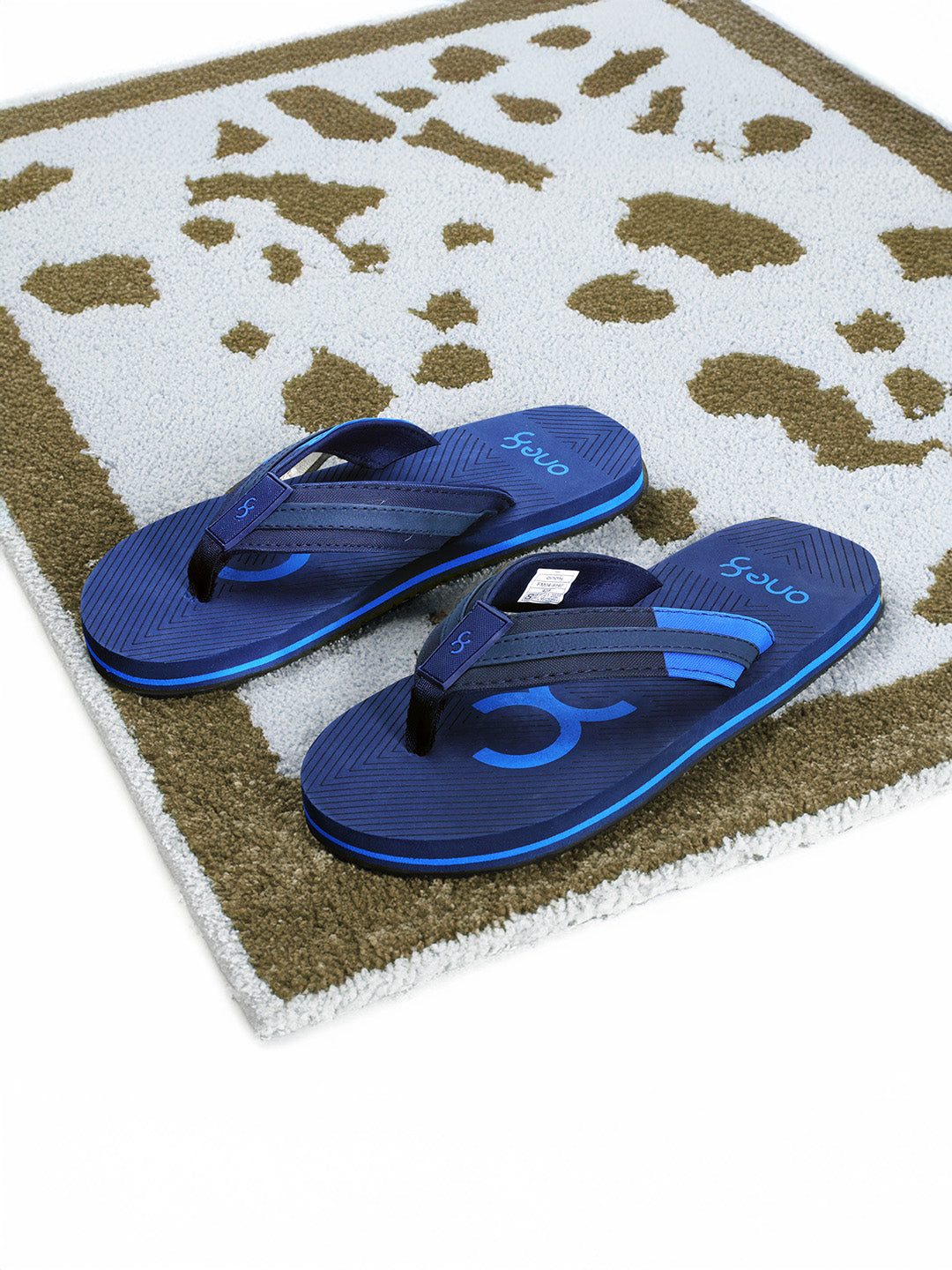 Men's Anti-Skid Rubber Sole Comfort Footbed Water-Resistant Light Weight Flip-Flops