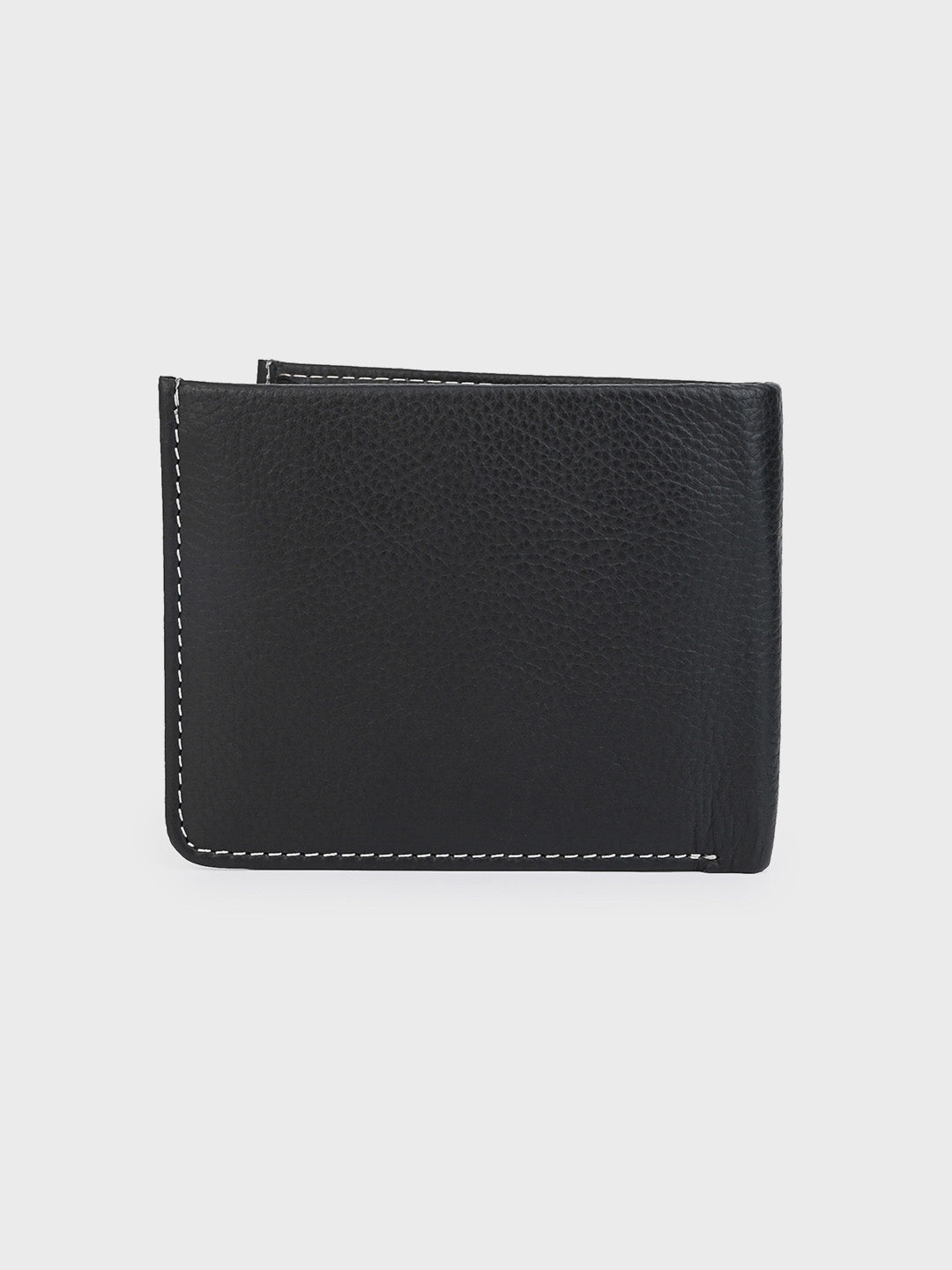 Black Minimalist Leather Wallet