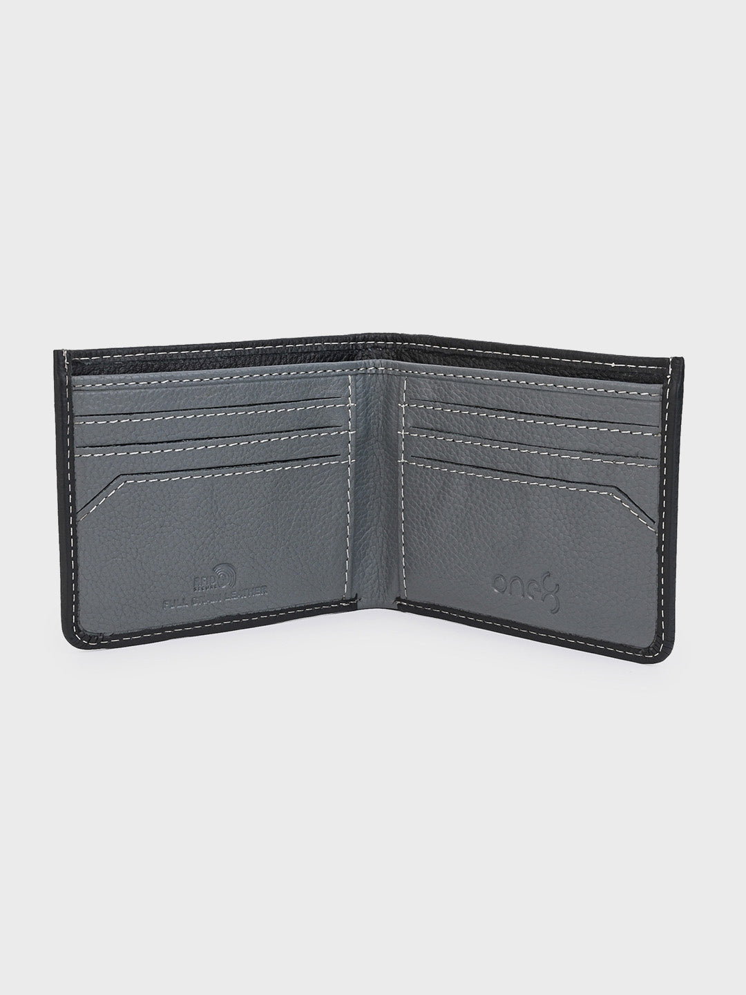 Black Minimalist Leather Wallet