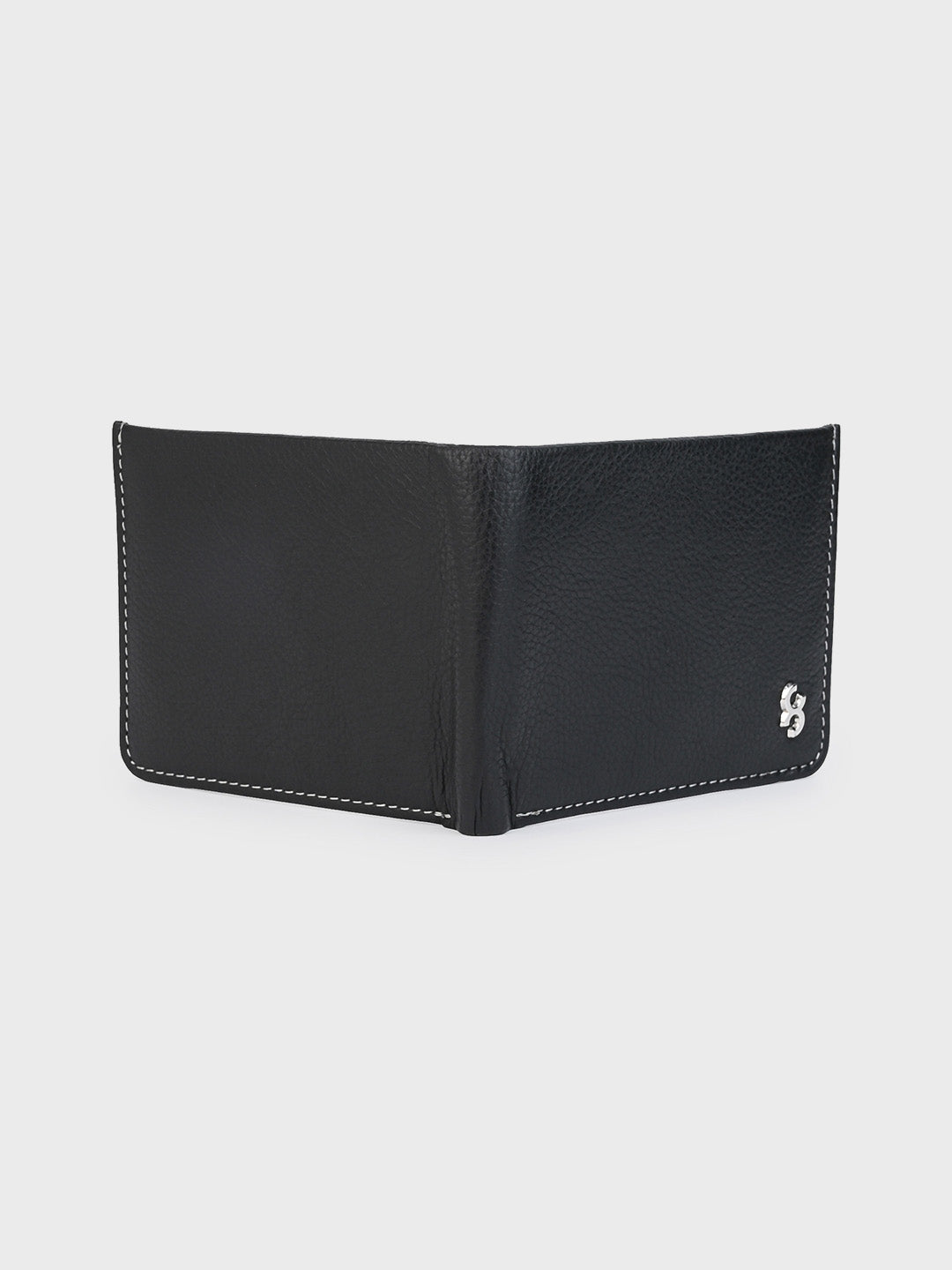 Black Minimalist Leather Wallet