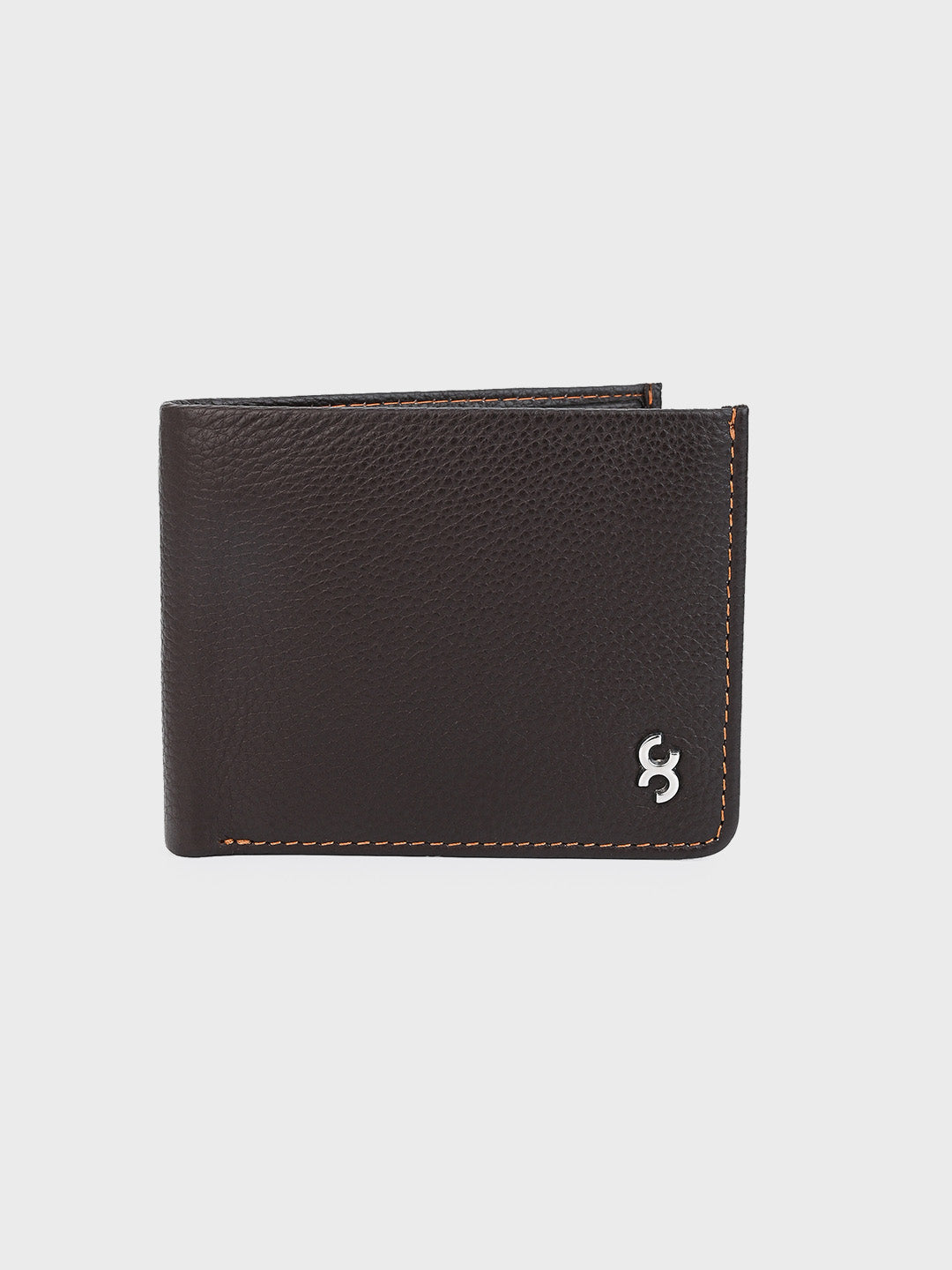 Brown Minimalist Leather Wallet