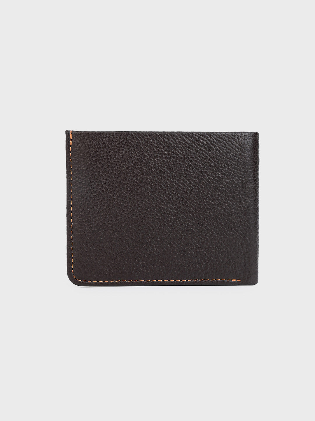 Brown Minimalist Leather Wallet