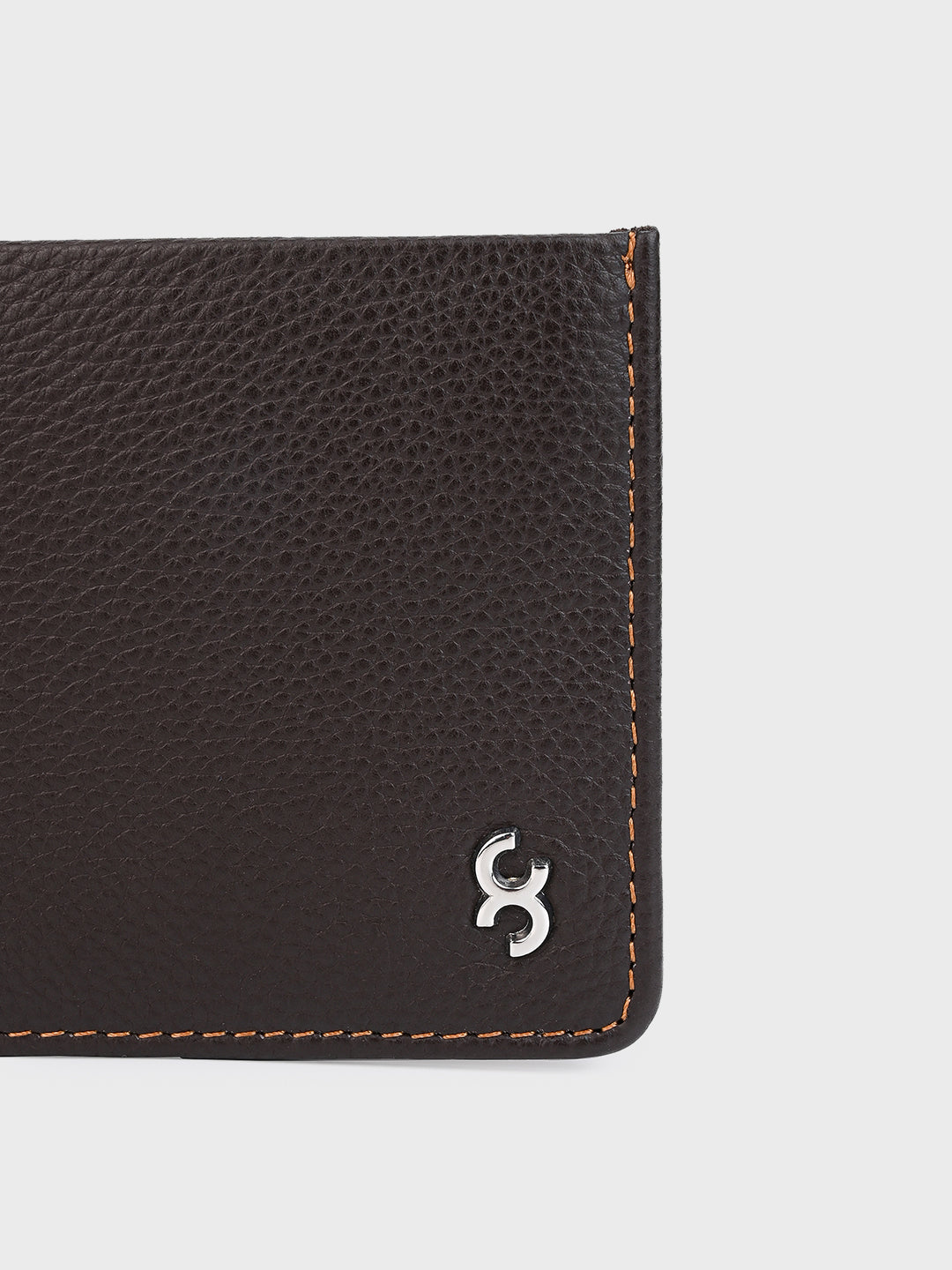 Brown Minimalist Leather Wallet