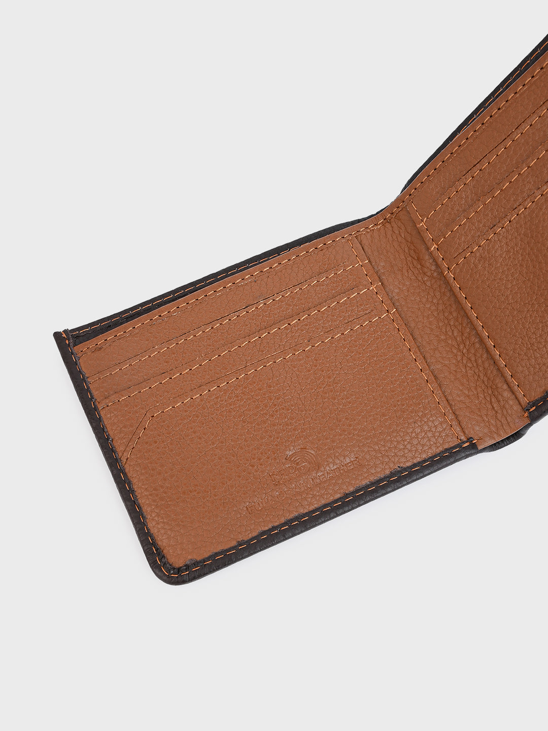 Brown Minimalist Leather Wallet