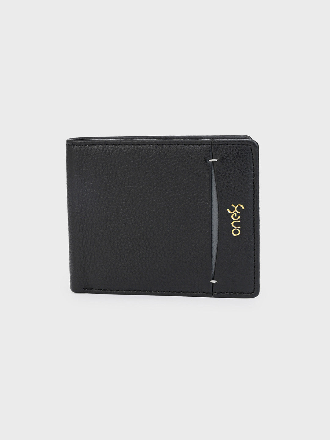 Black Classic Bifold Wallet in Navy