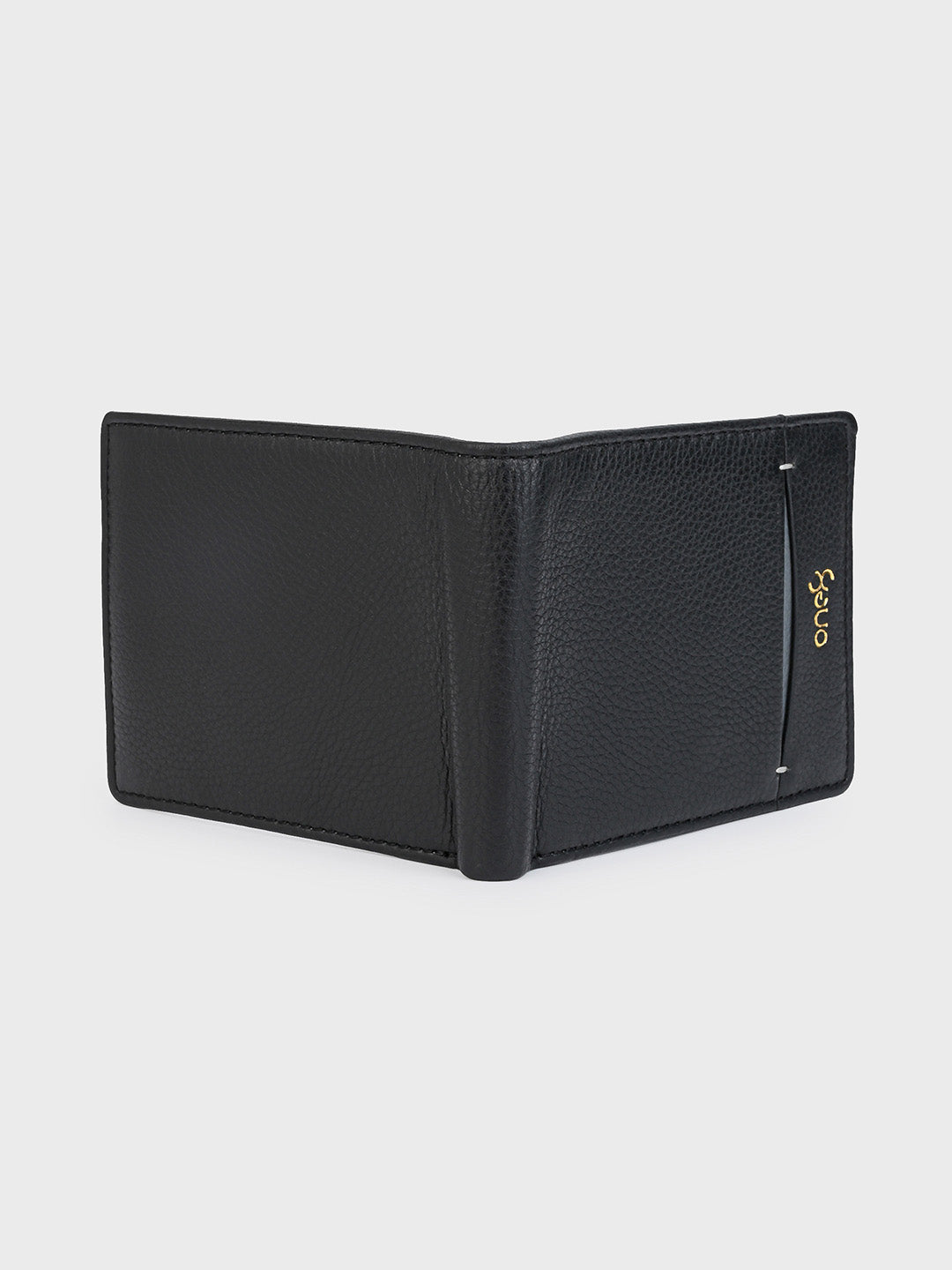 Black Classic Bifold Wallet in Navy