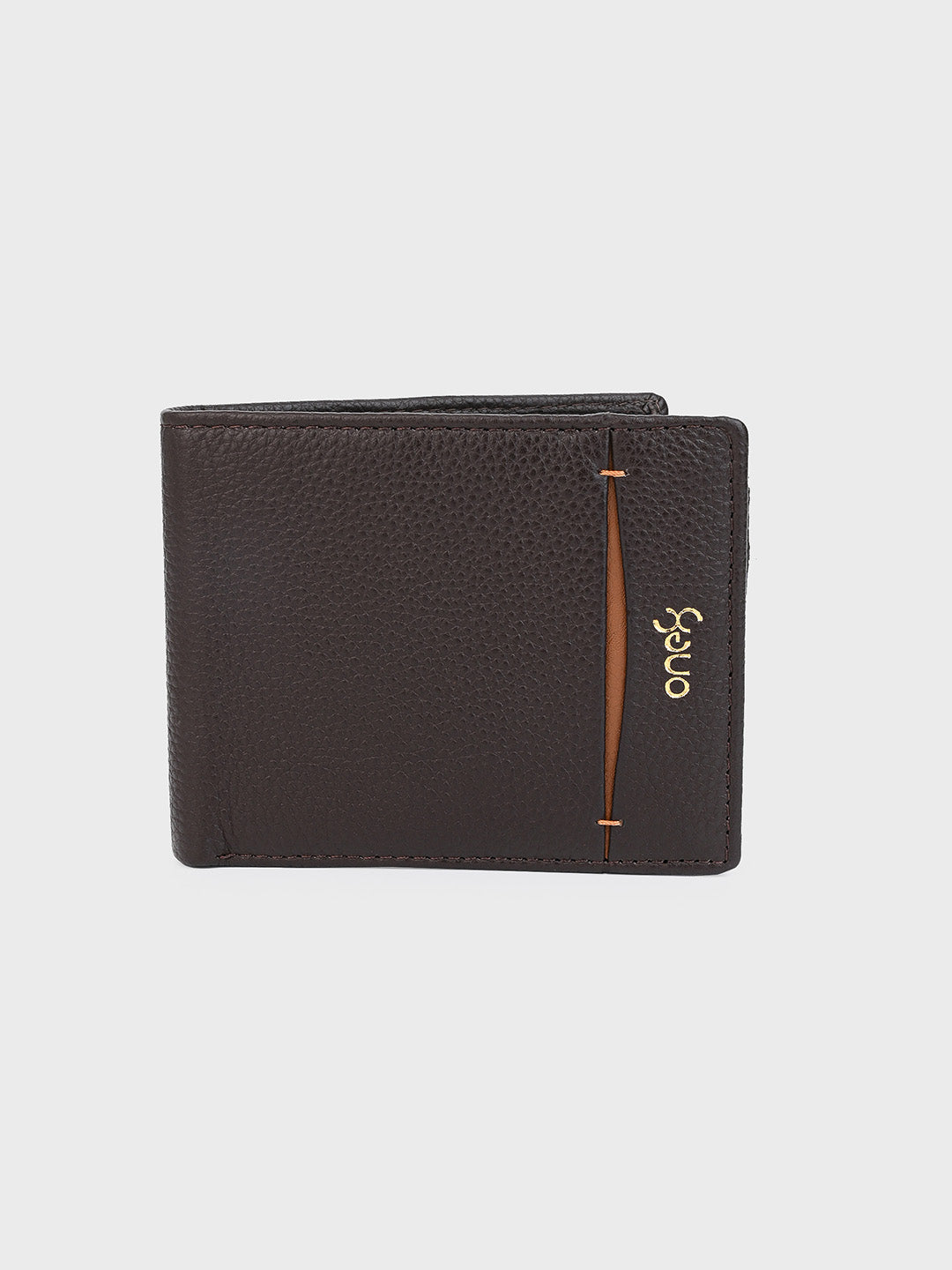 Brown Classic Bifold Wallet in Brown